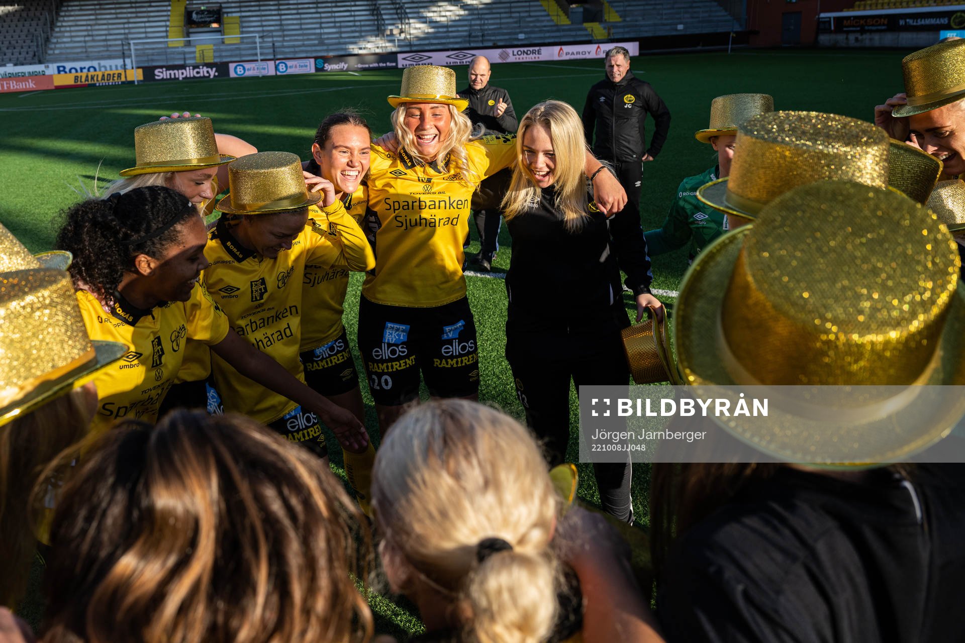 Elfsborgs spelare jublar