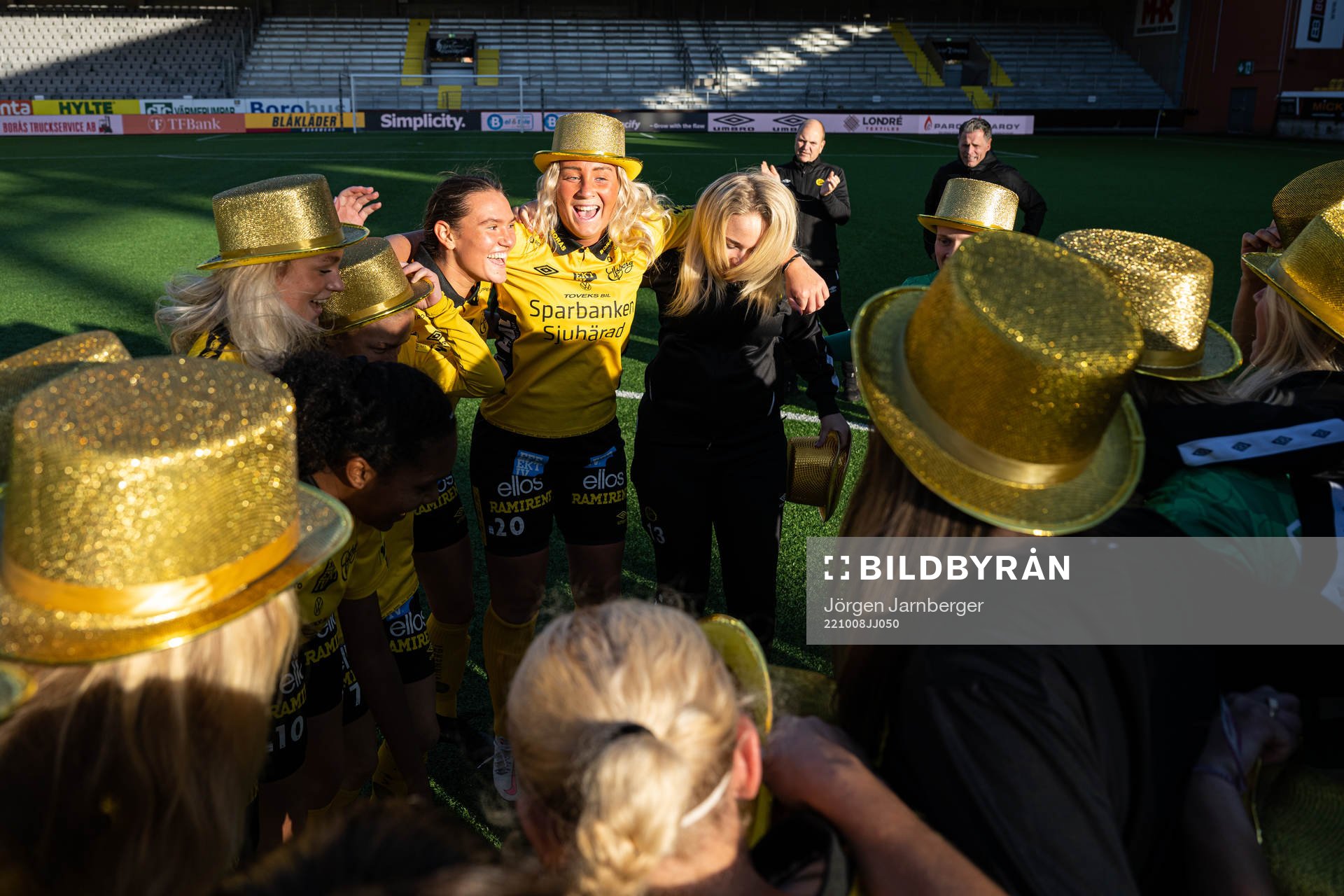 Elfsborgs spelare jublar