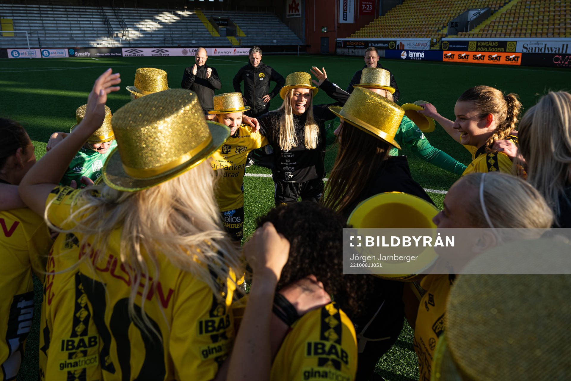 Elfsborgs spelare jublar