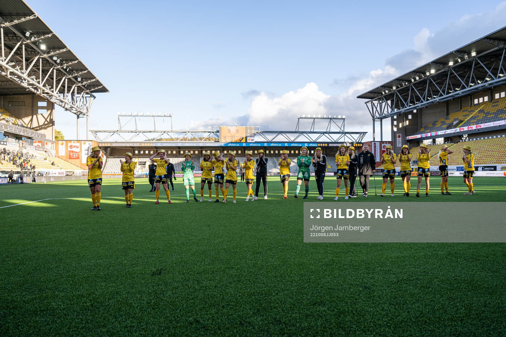 Elfsborgs spelare jublar