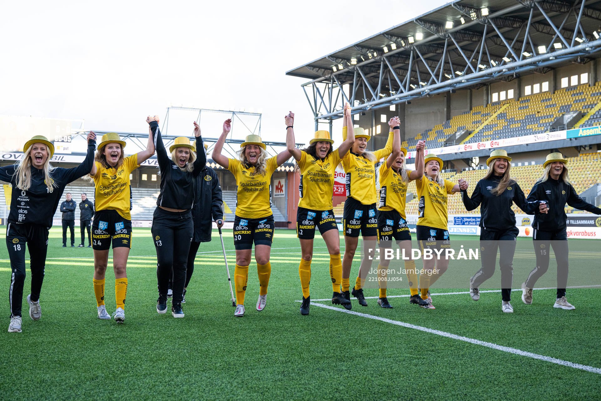 Elfsborgs spelare jublar