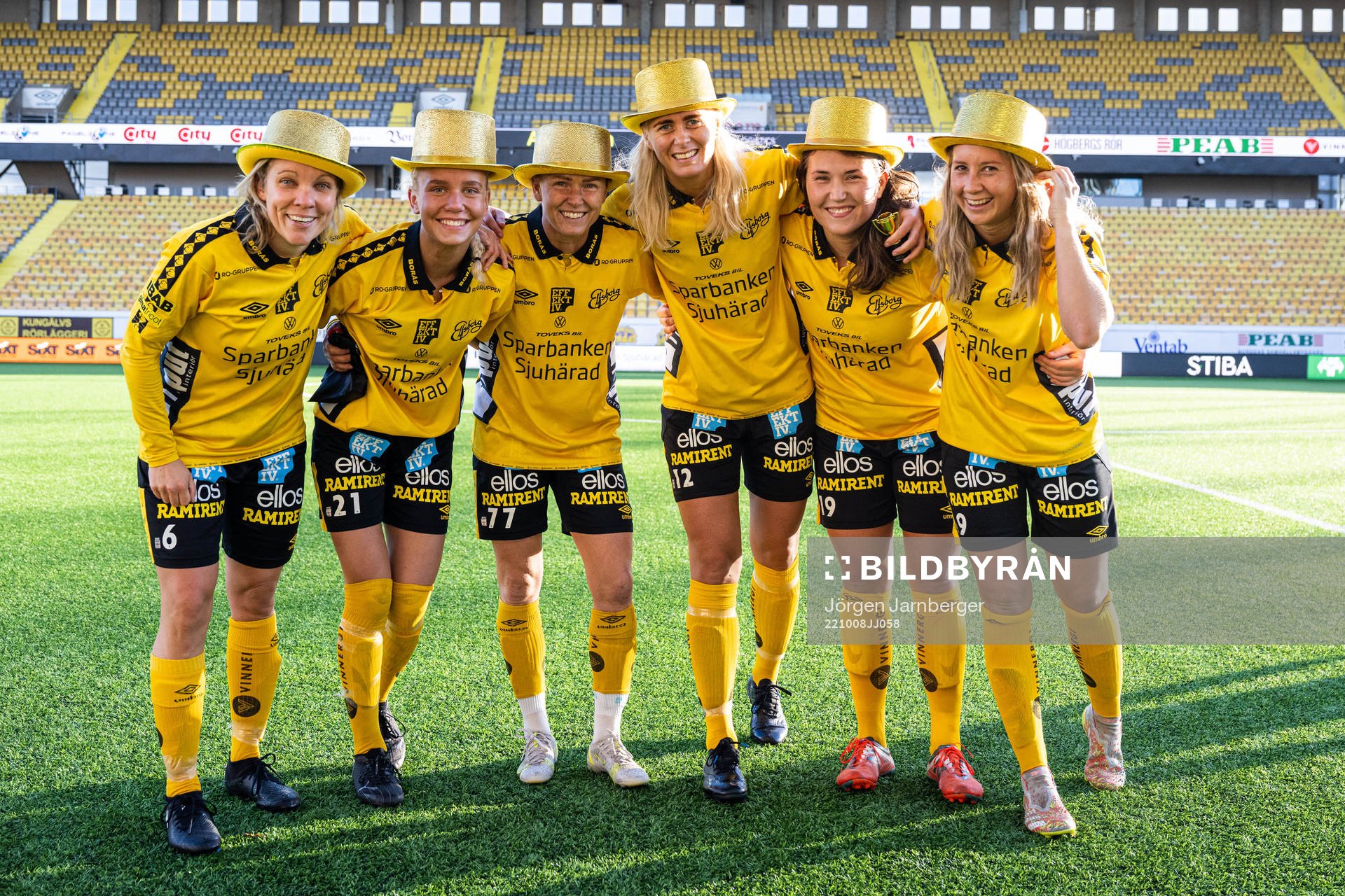 Elfsborgs Linda Westberg Carlsson, Tea Skoglund, Sara