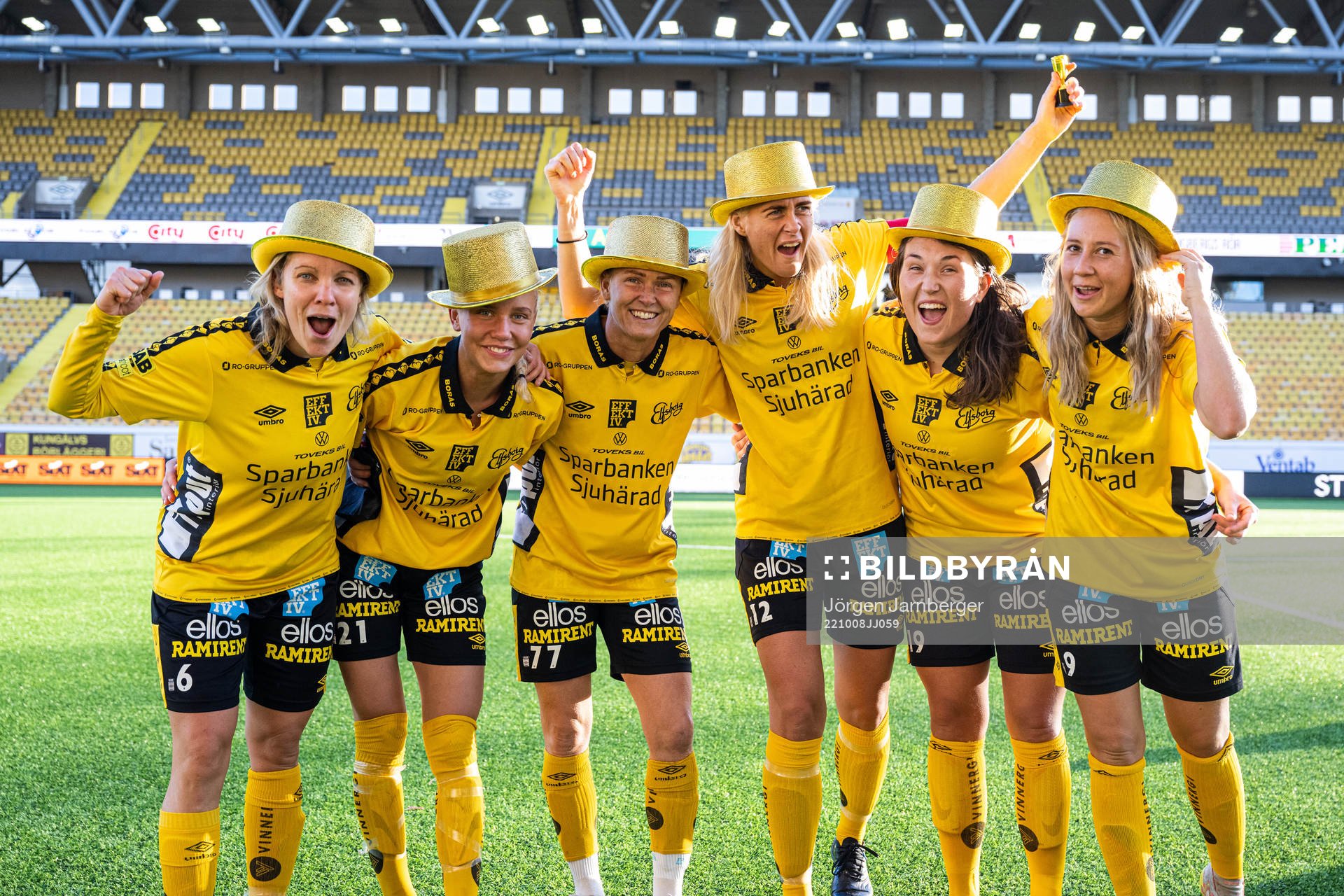 Elfsborgs Linda Westberg Carlsson, Tea Skoglund, Sara