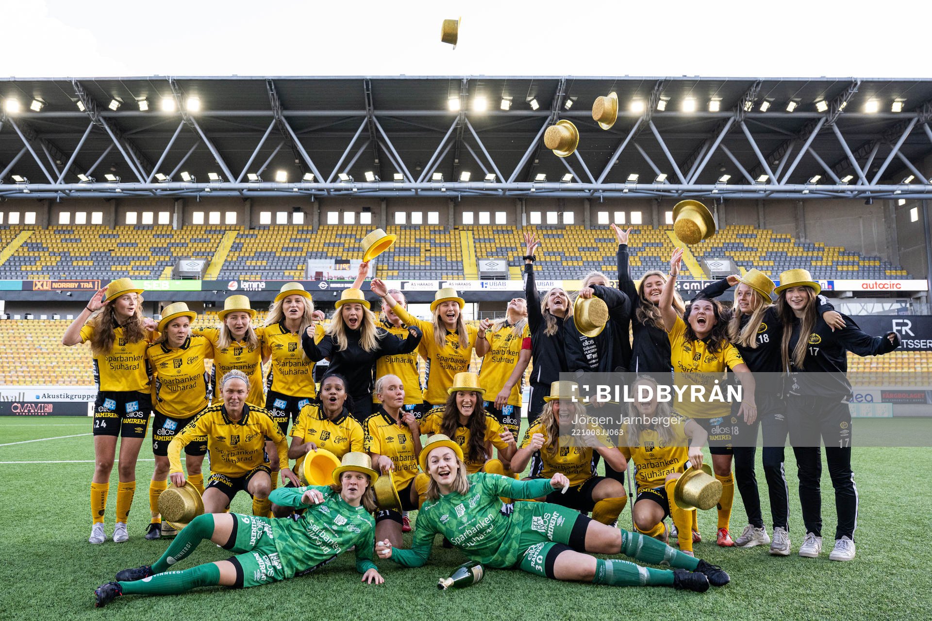 Elfsborgs spelare jublar