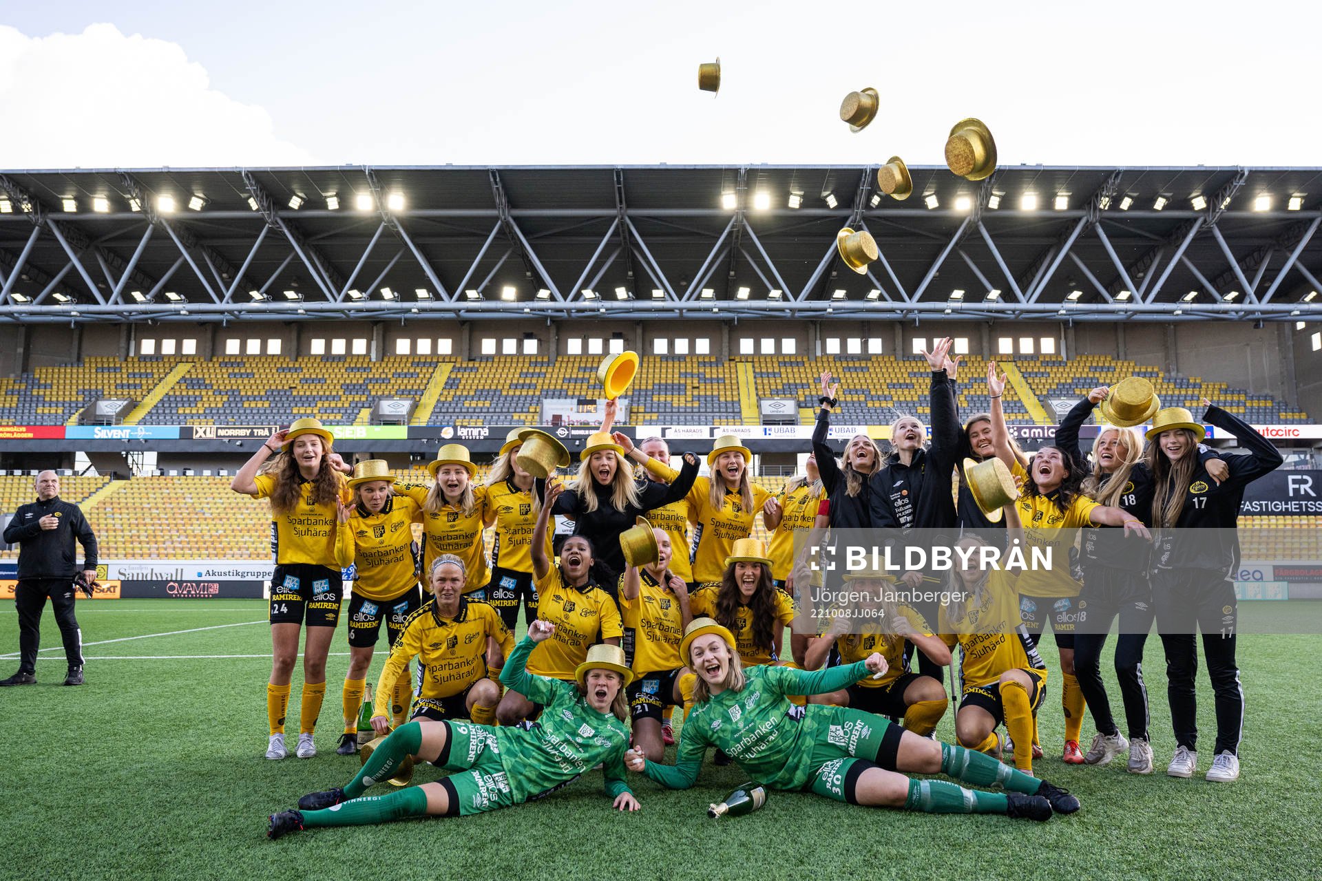 Elfsborgs spelare jublar