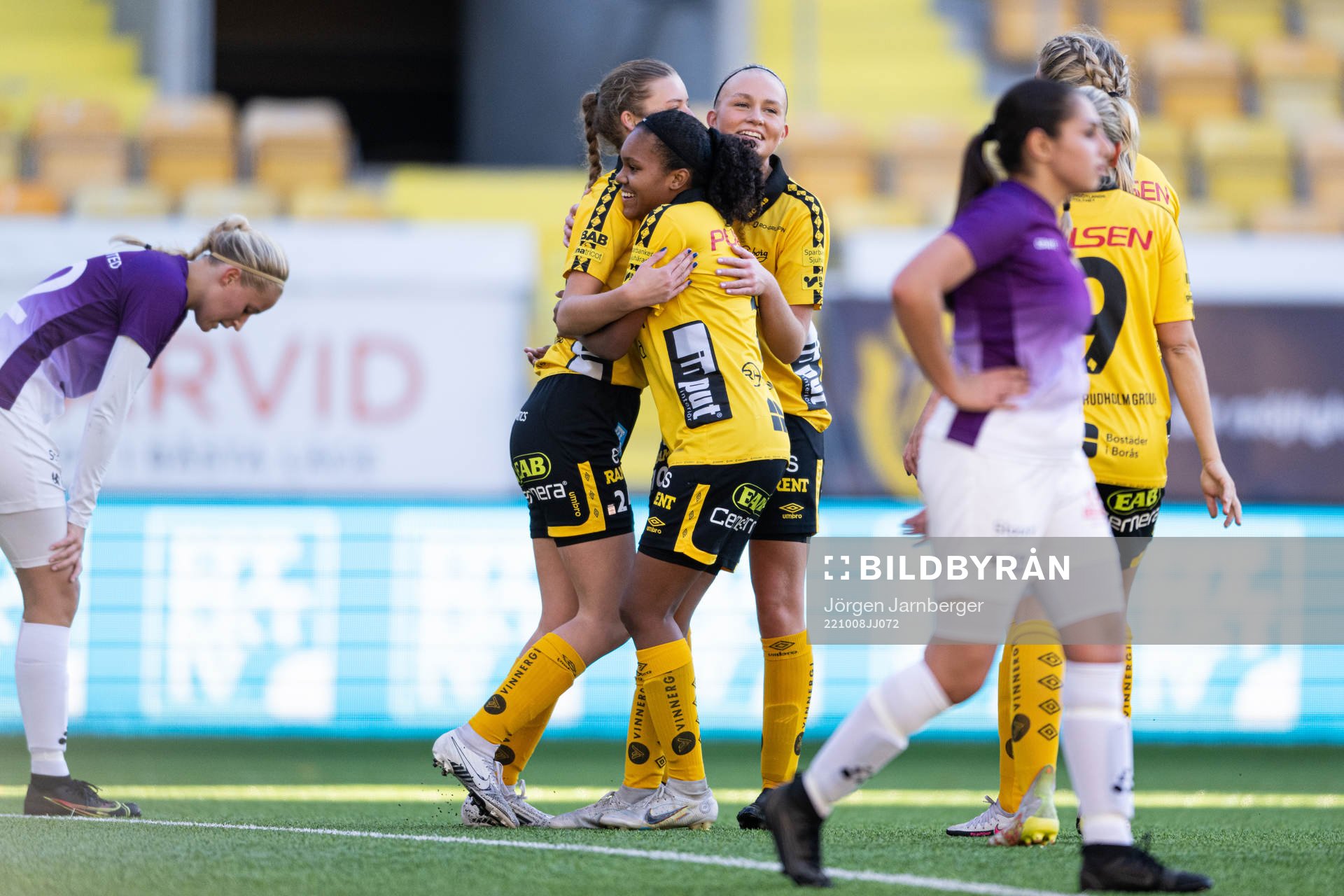 Elfsborgs Ida Backlund, Vanessa Lopez och Matilda Ståhlbom