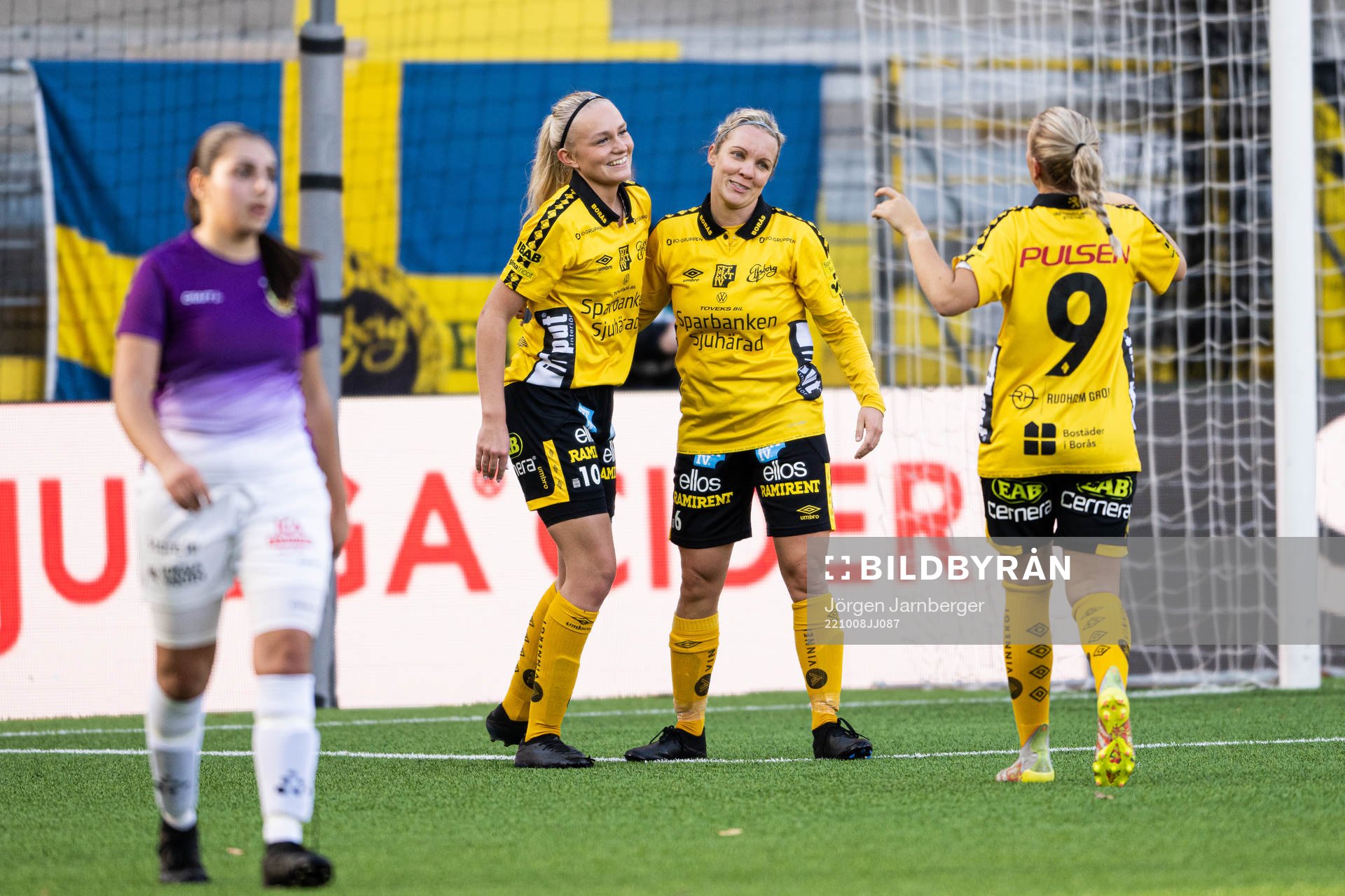 Elfsborgs Matilda Ståhlbom Karlsson och Linda Westberg