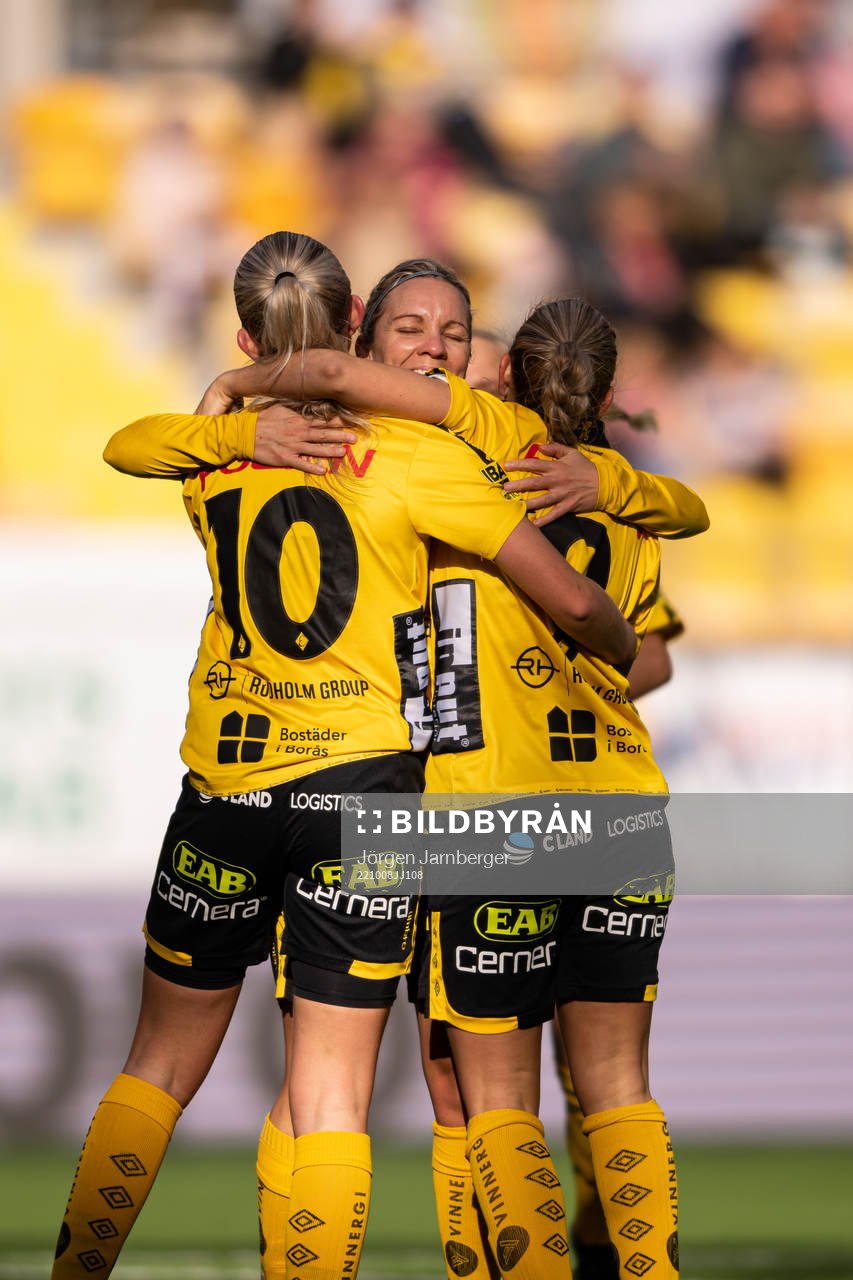 Elfsborgs spelare jublar