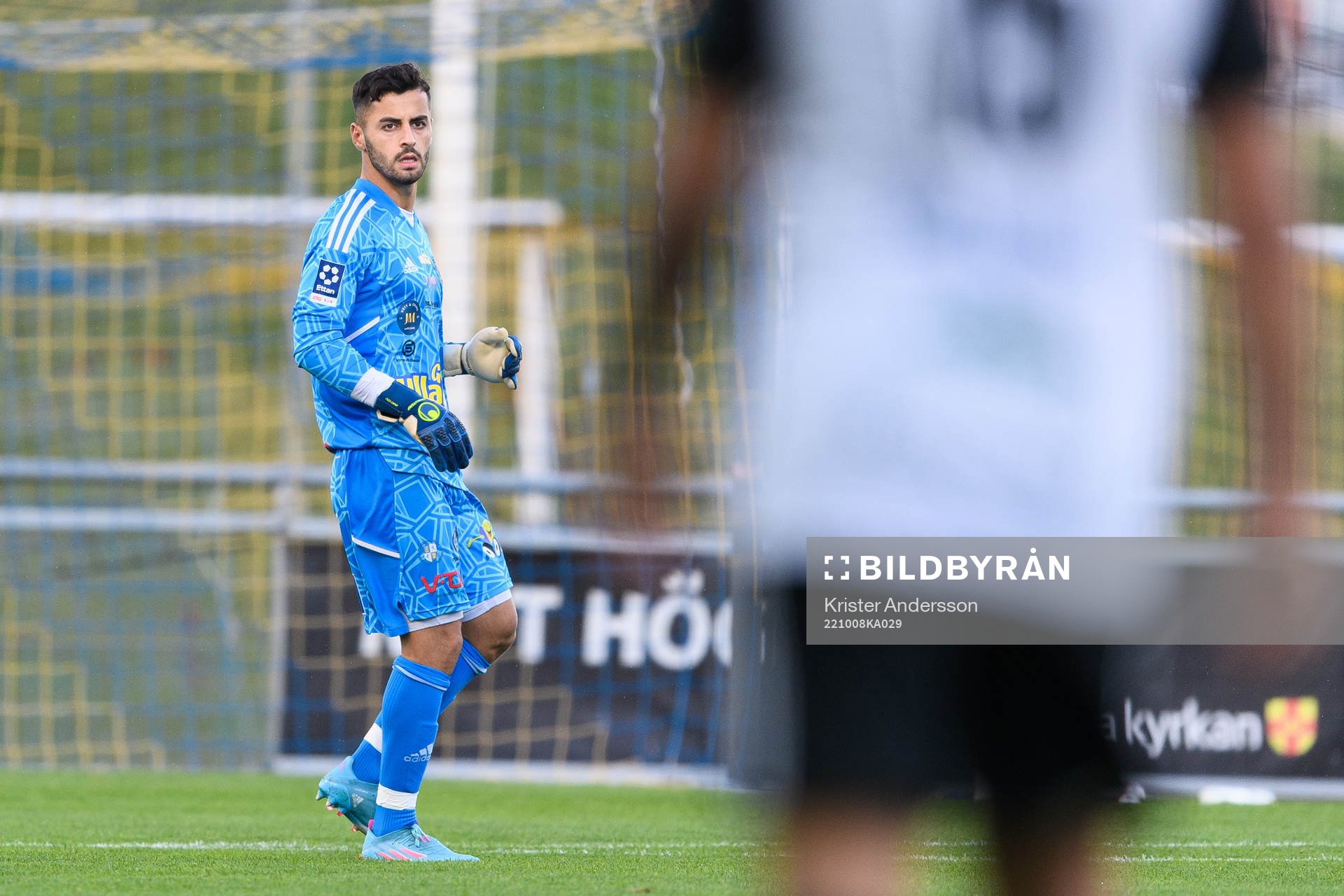 Falkenbergs målvakt Nadeem Omar