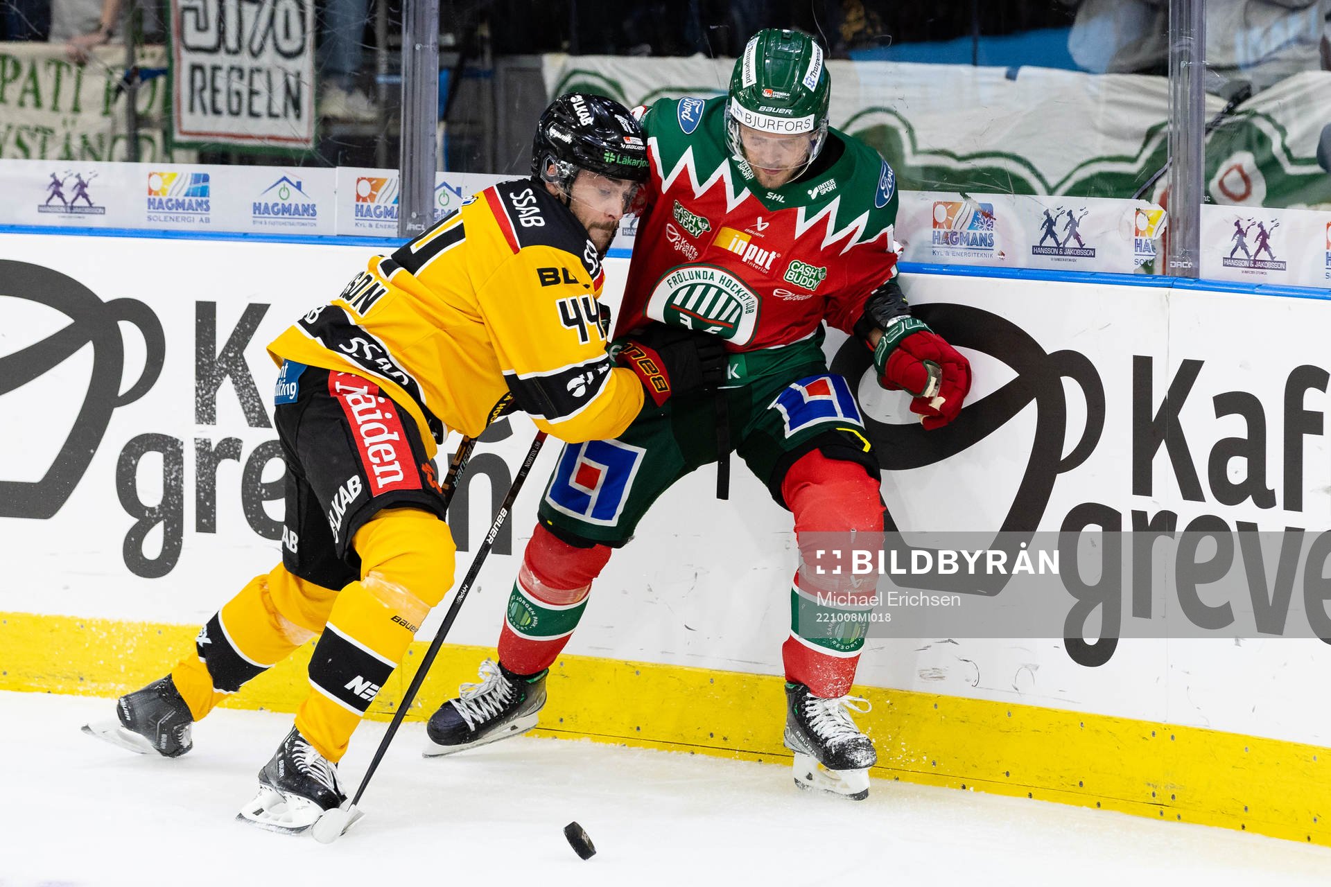 Luleås Jonathan Andersson och Frölundas Jacob Nilsson
