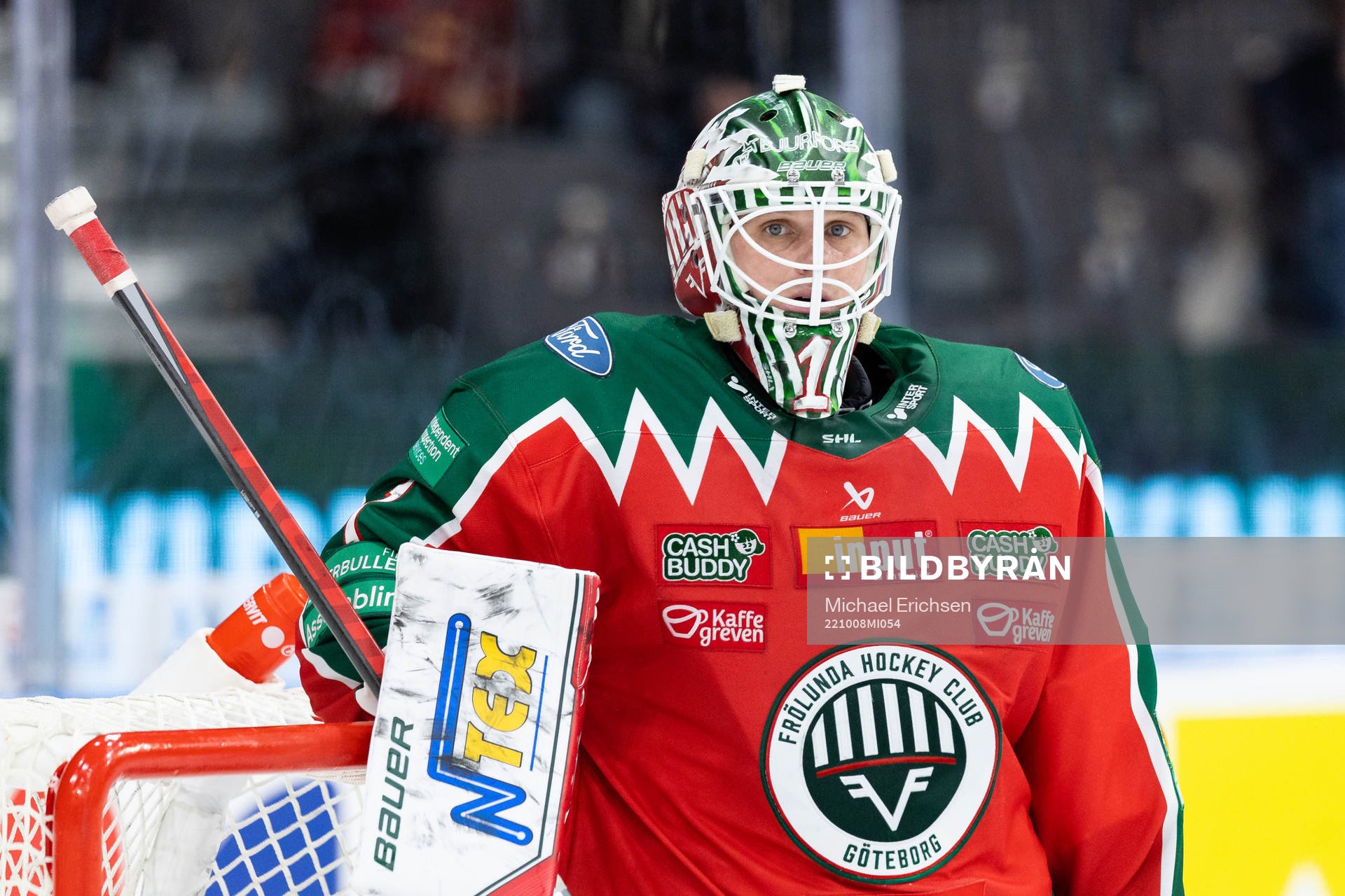 Frölundas målvakt Lars Johansson