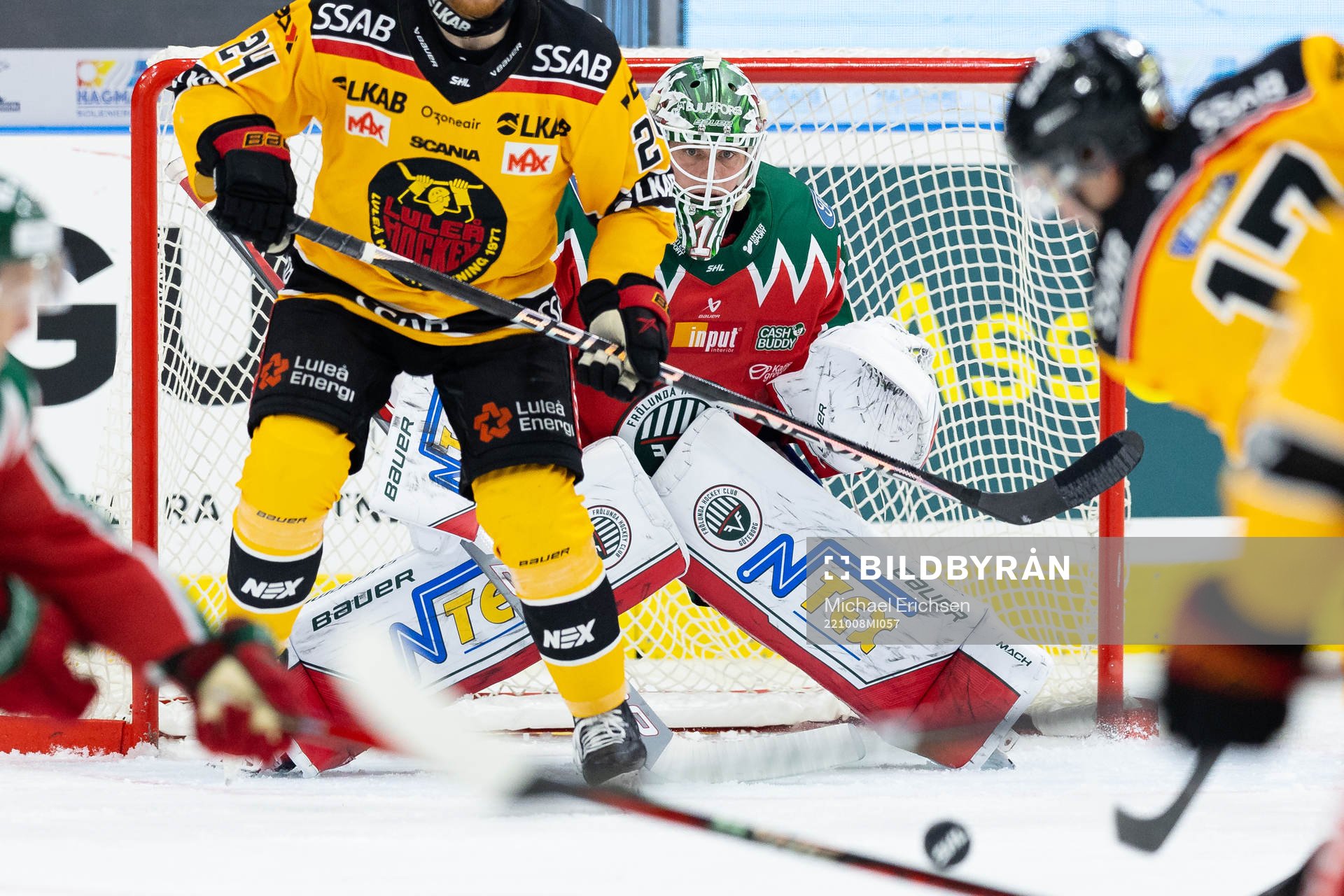 Frölundas målvakt Lars Johansson