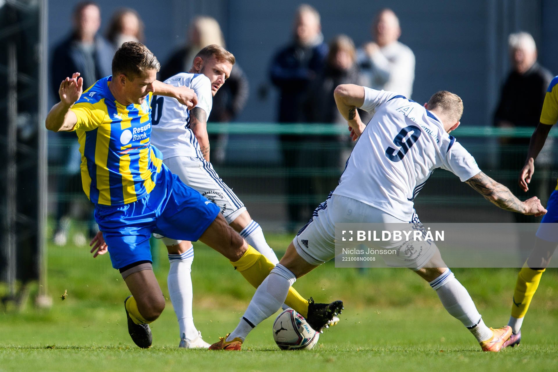 Eskilsminnes Fredrik Liverstam och Husqvarnas Adam Rubin