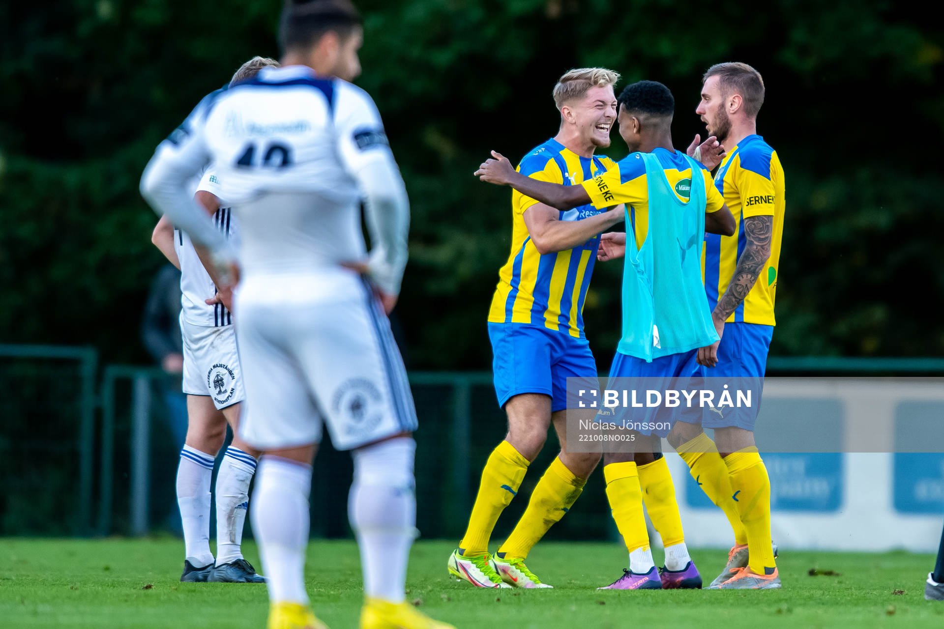 Eskilsminnes Danijal Omanovic, Josef Getachew  och Casper