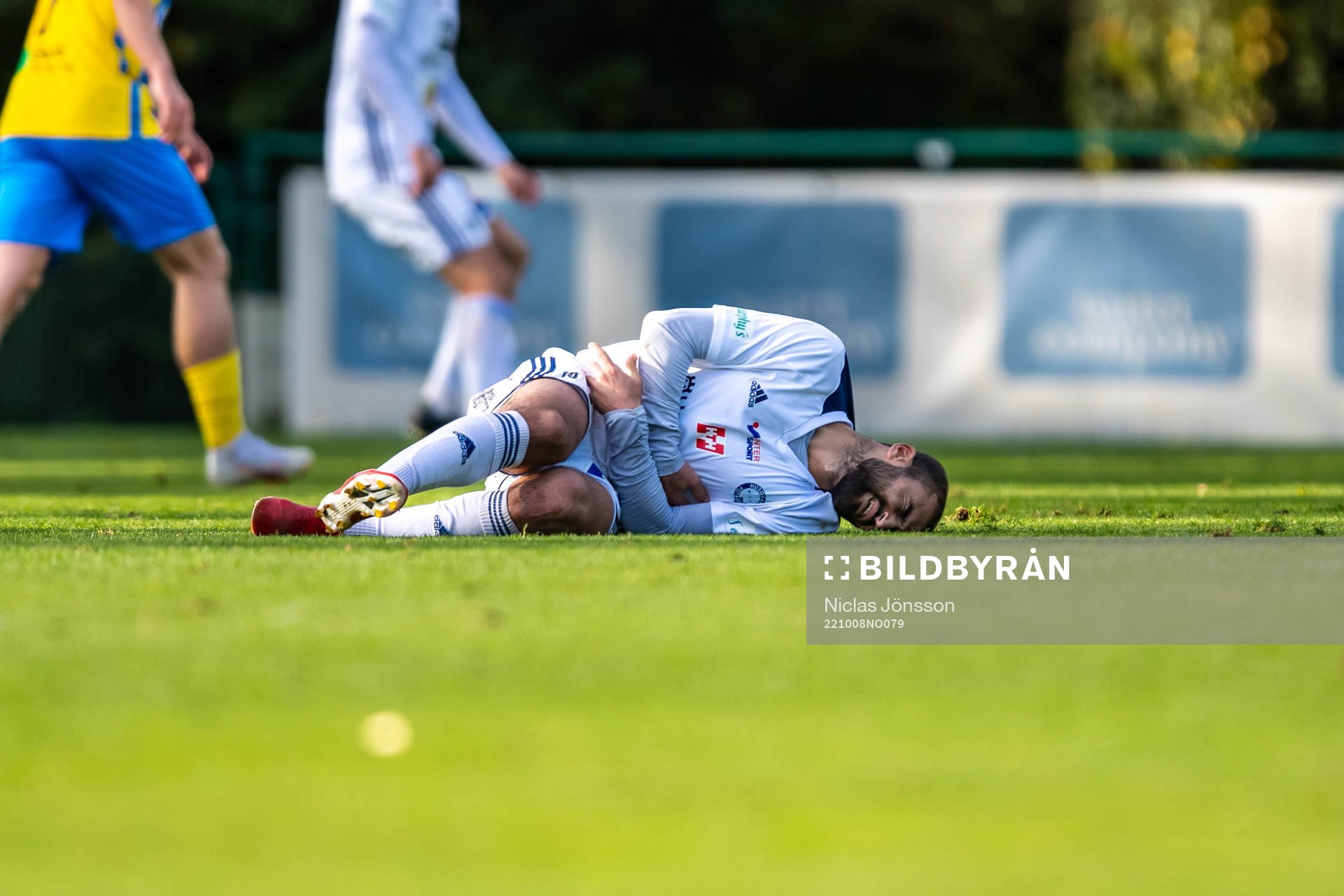 Husqvarnas Tarek Alnator har ont