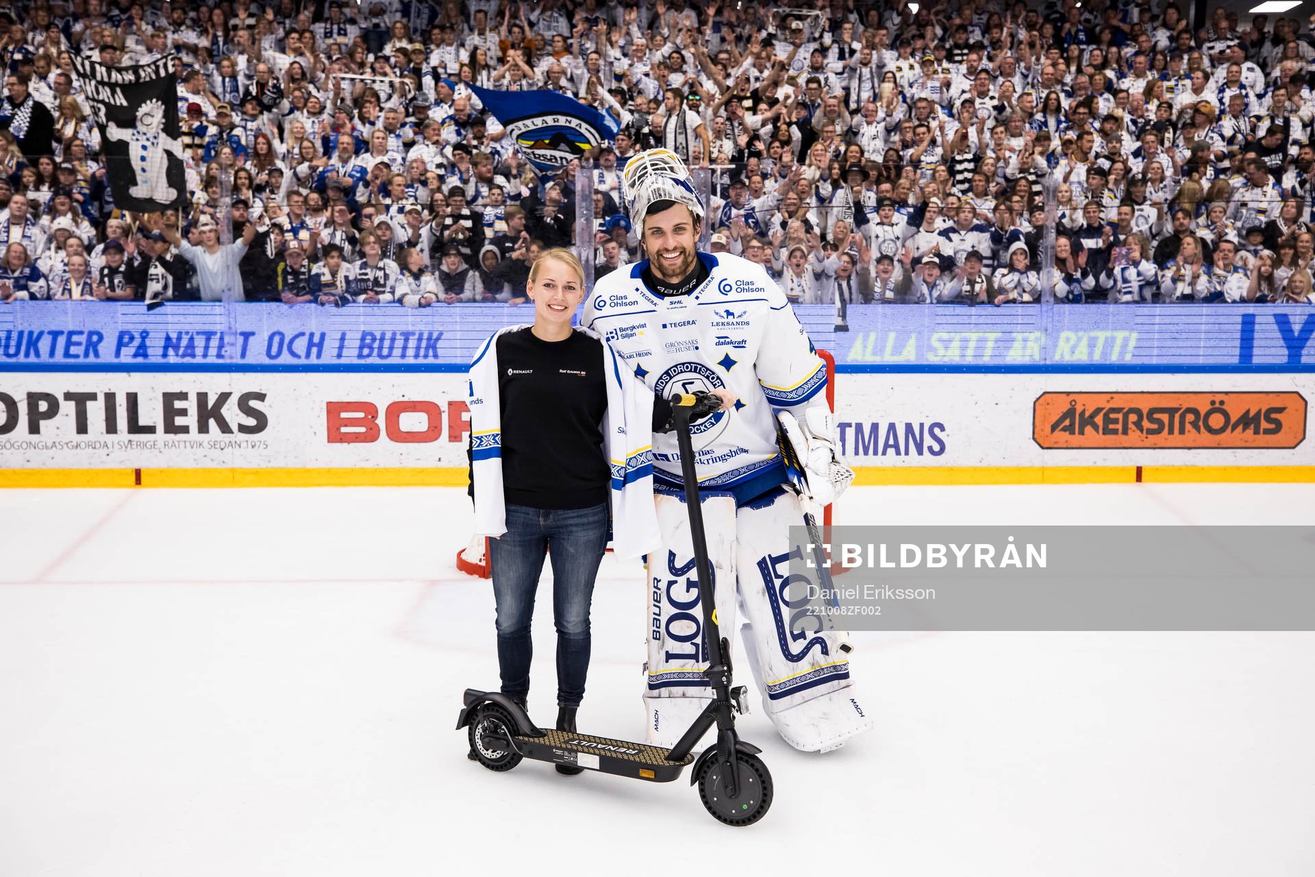 Leksands målvakt Mantas Armalis utsedd till matchens lirare