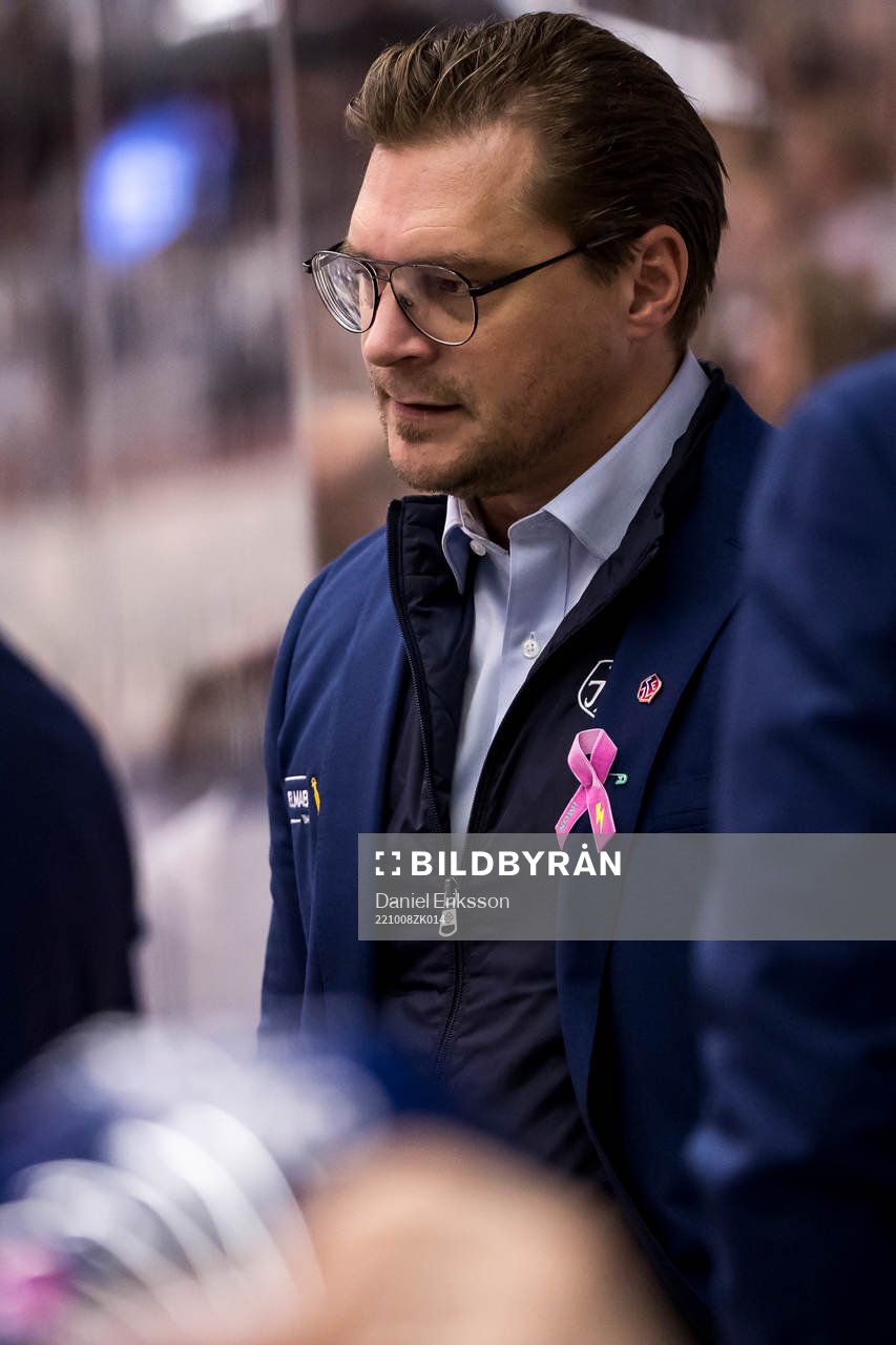Leksands tränare Björn Hellkvist