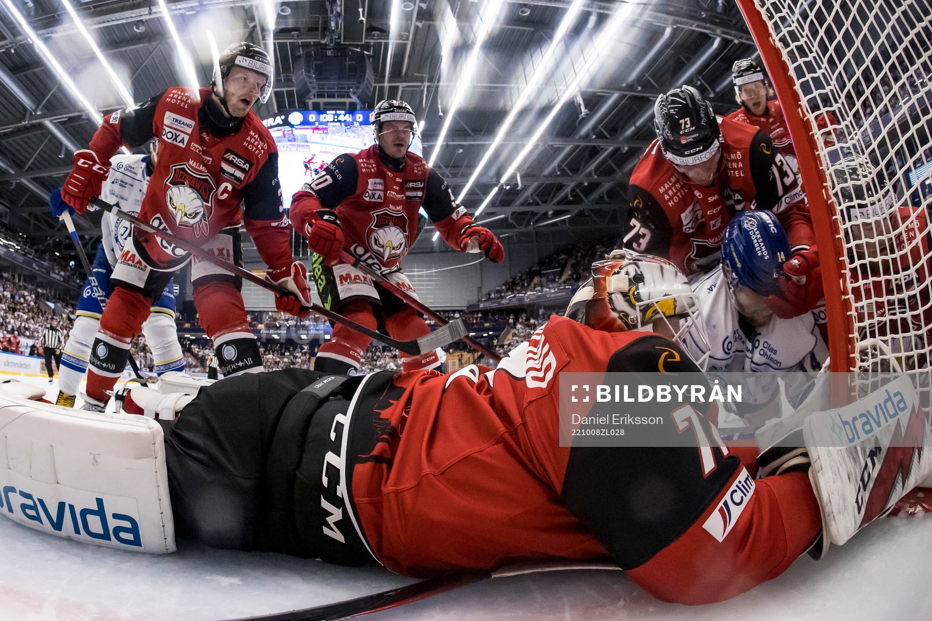 Malmö Redhawkss Carl Söderberg och Malmö Redhawkss Lance