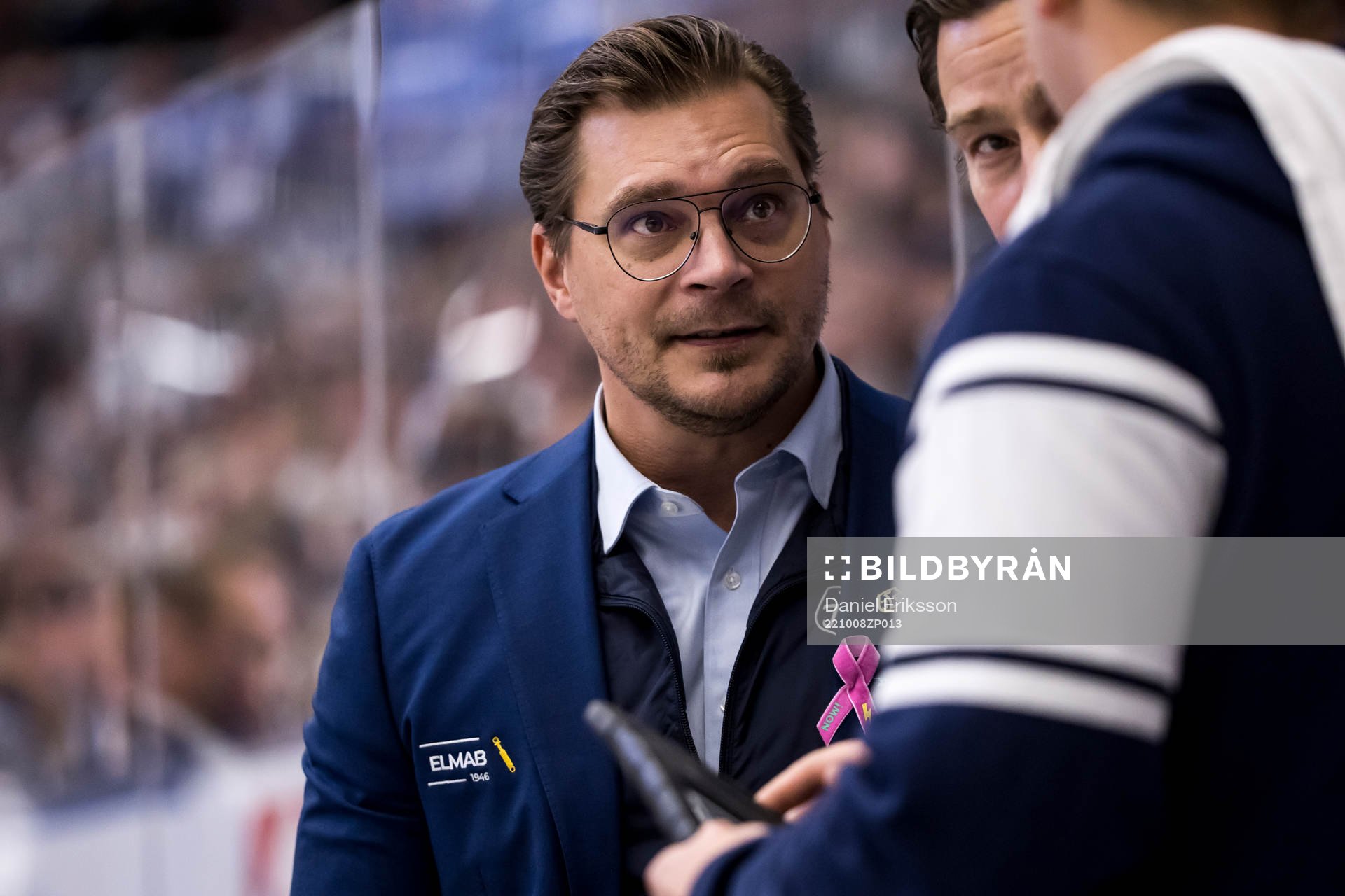 Leksands tränare Björn Hellkvist