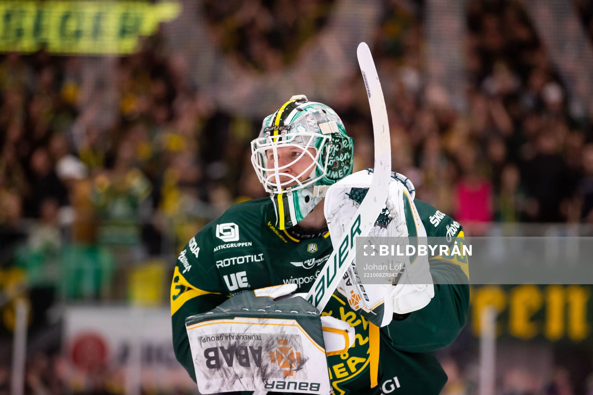 Björklövens målvakt Joona Voutilainen