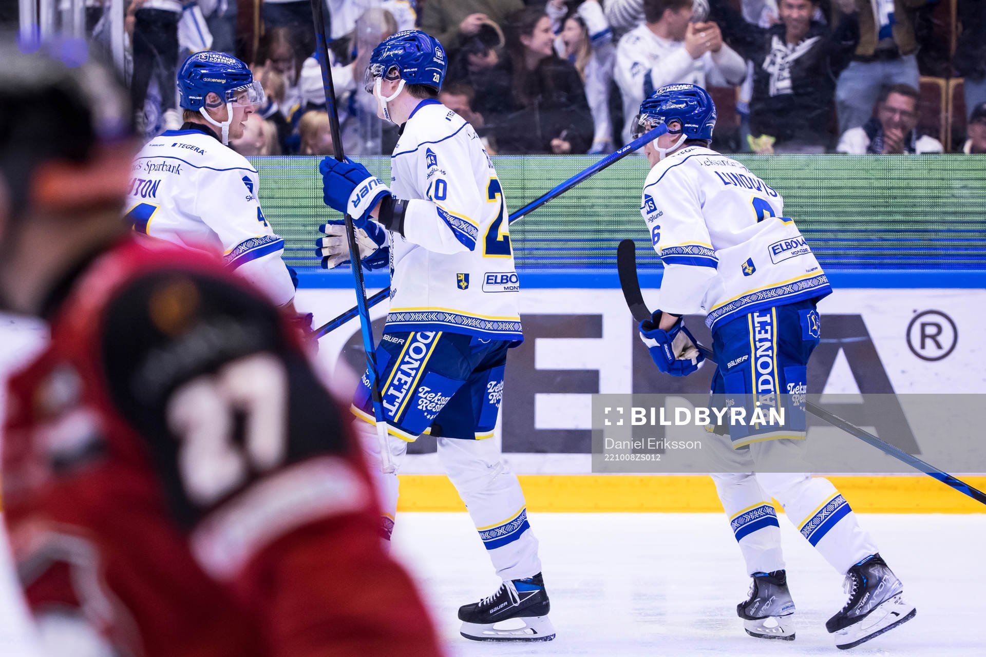 Leksands Carter Ashton jubel