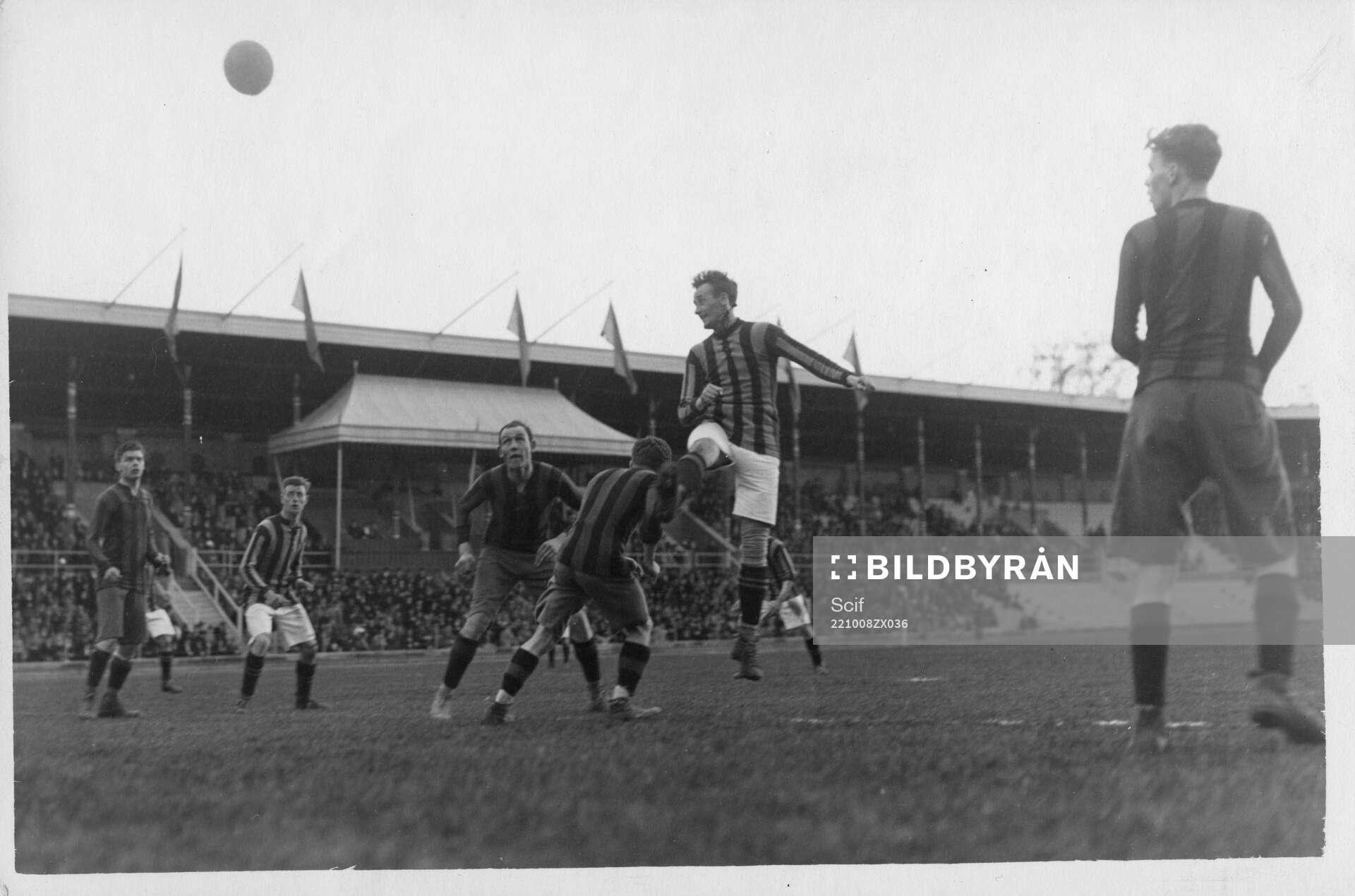 Fotboll, GAIS - Hammarby IF, finalen i SM. Stockholms