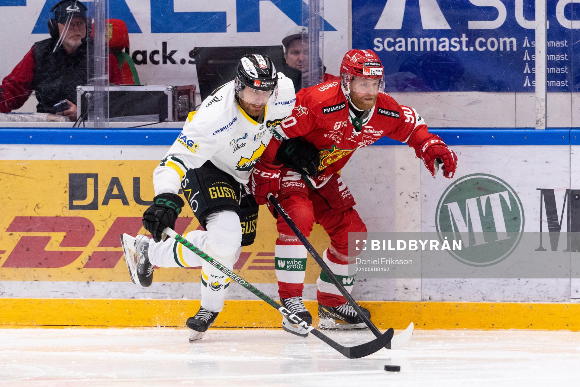 Östersunds David Westlund och Moras Daniel Ljunggren
