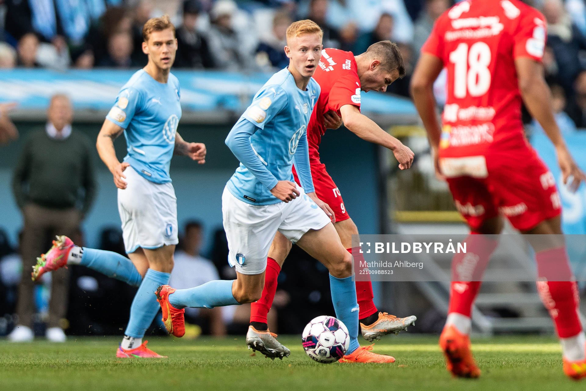Malmö FFs Hugo Larsson