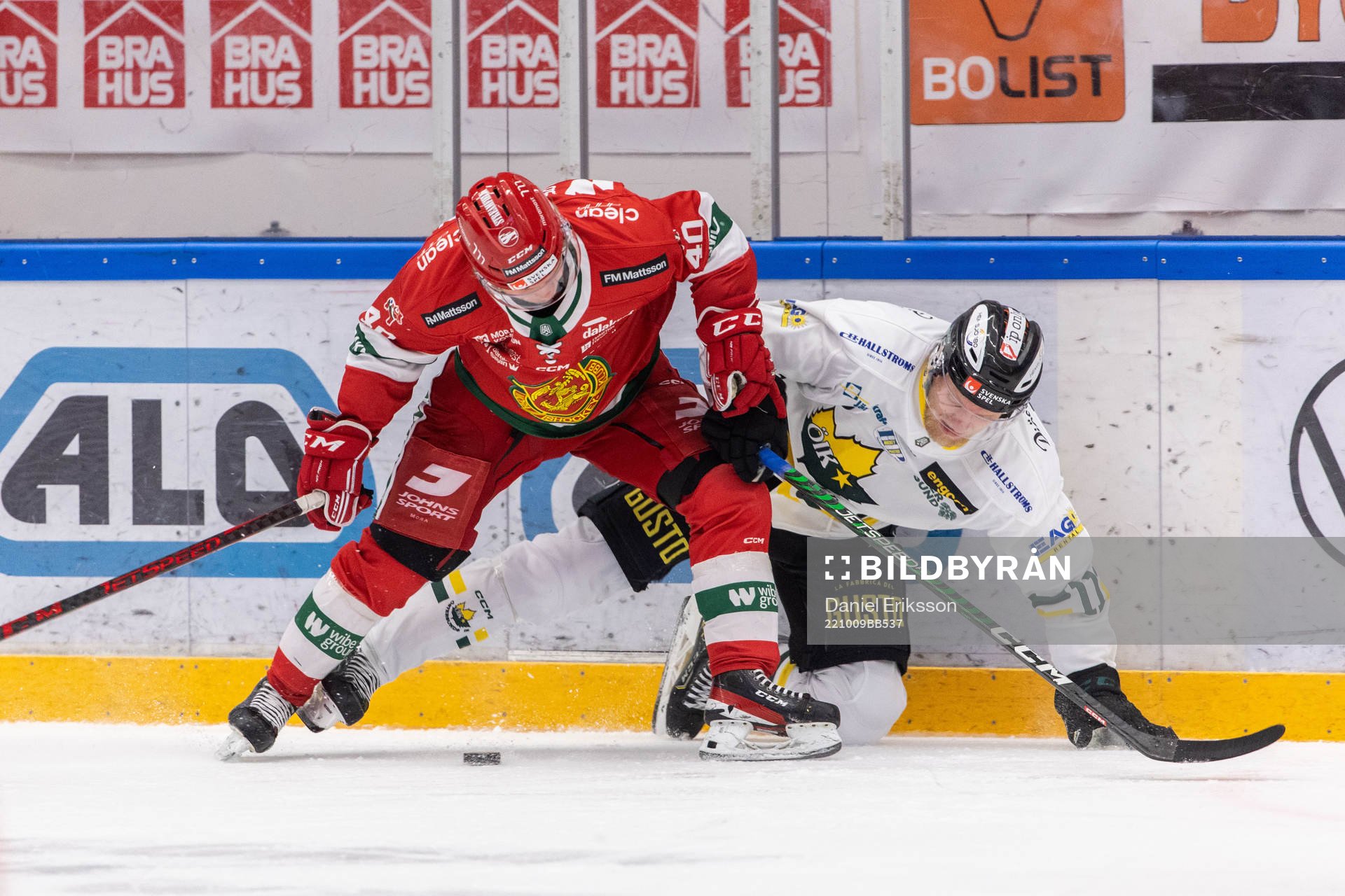 Moras Anton Heikkinen och Östersunds Oscar Pentler