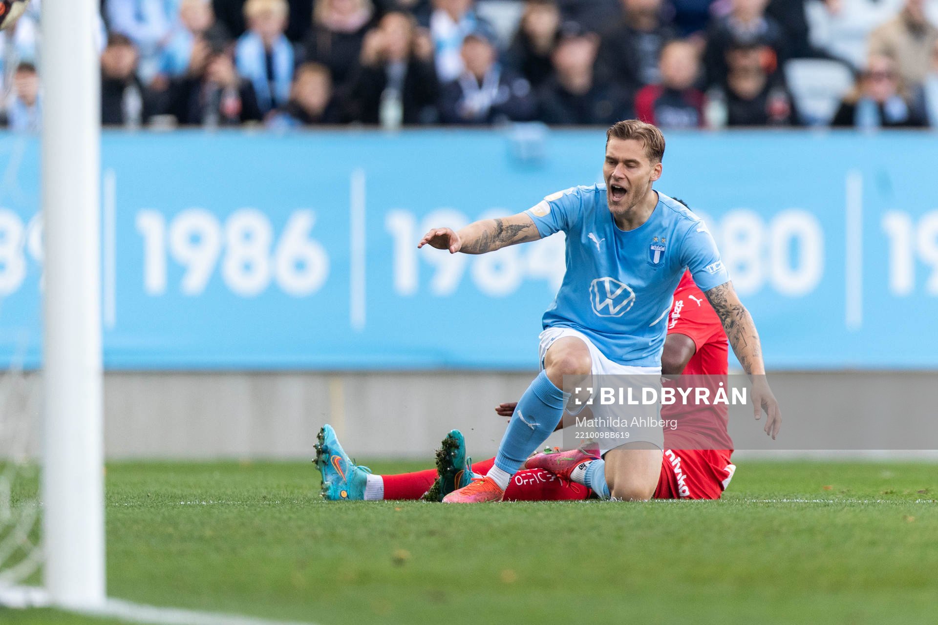 Malmö FFs Felix Beijmo deppar