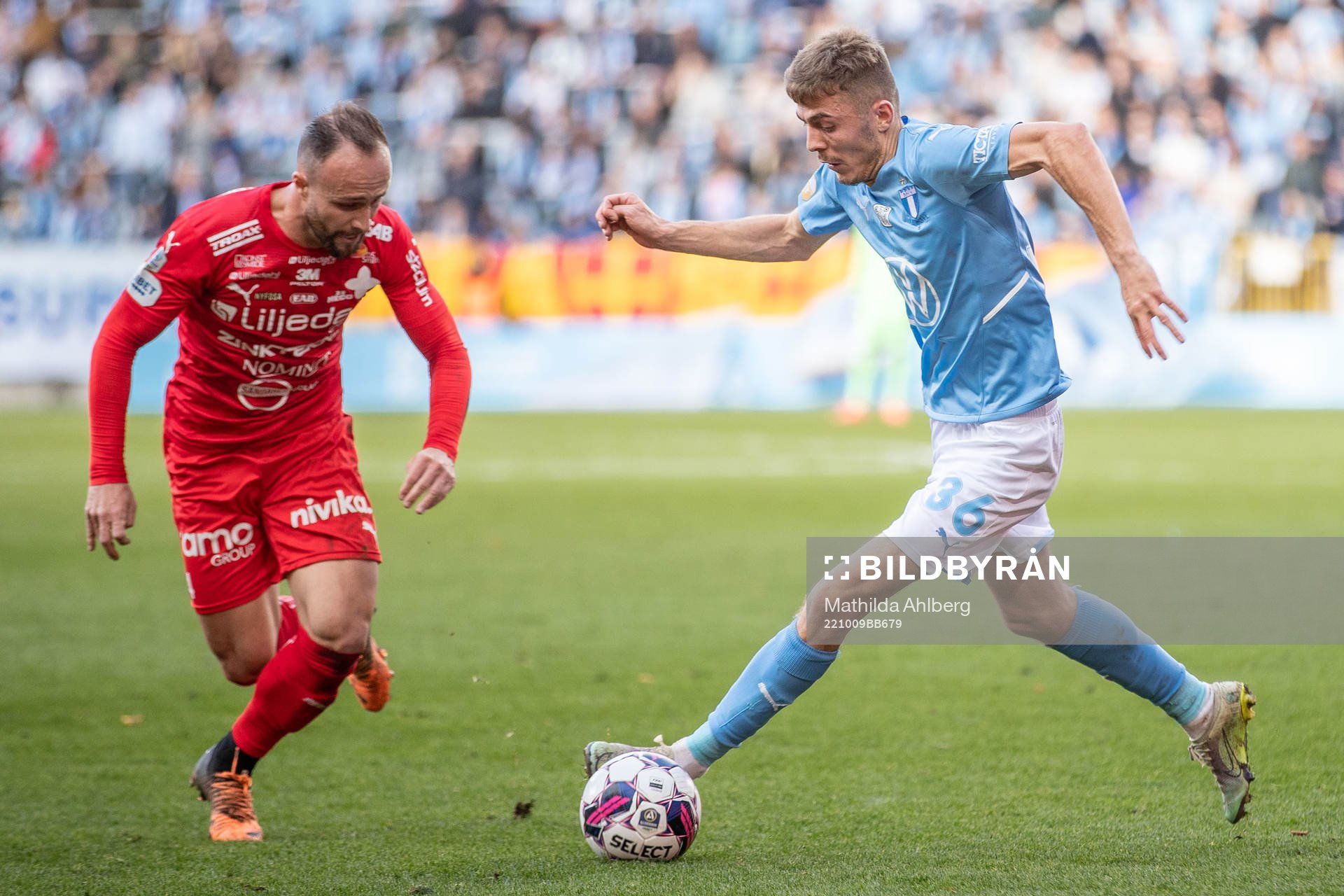 Värnamos Evaldo Nascimento Lamaur Neto och Malmö FFs