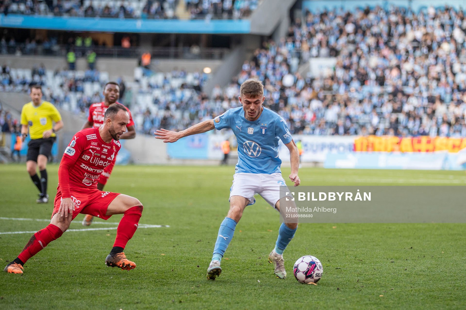 Värnamos Evaldo Nascimento Lamaur Neto och Malmö FFs