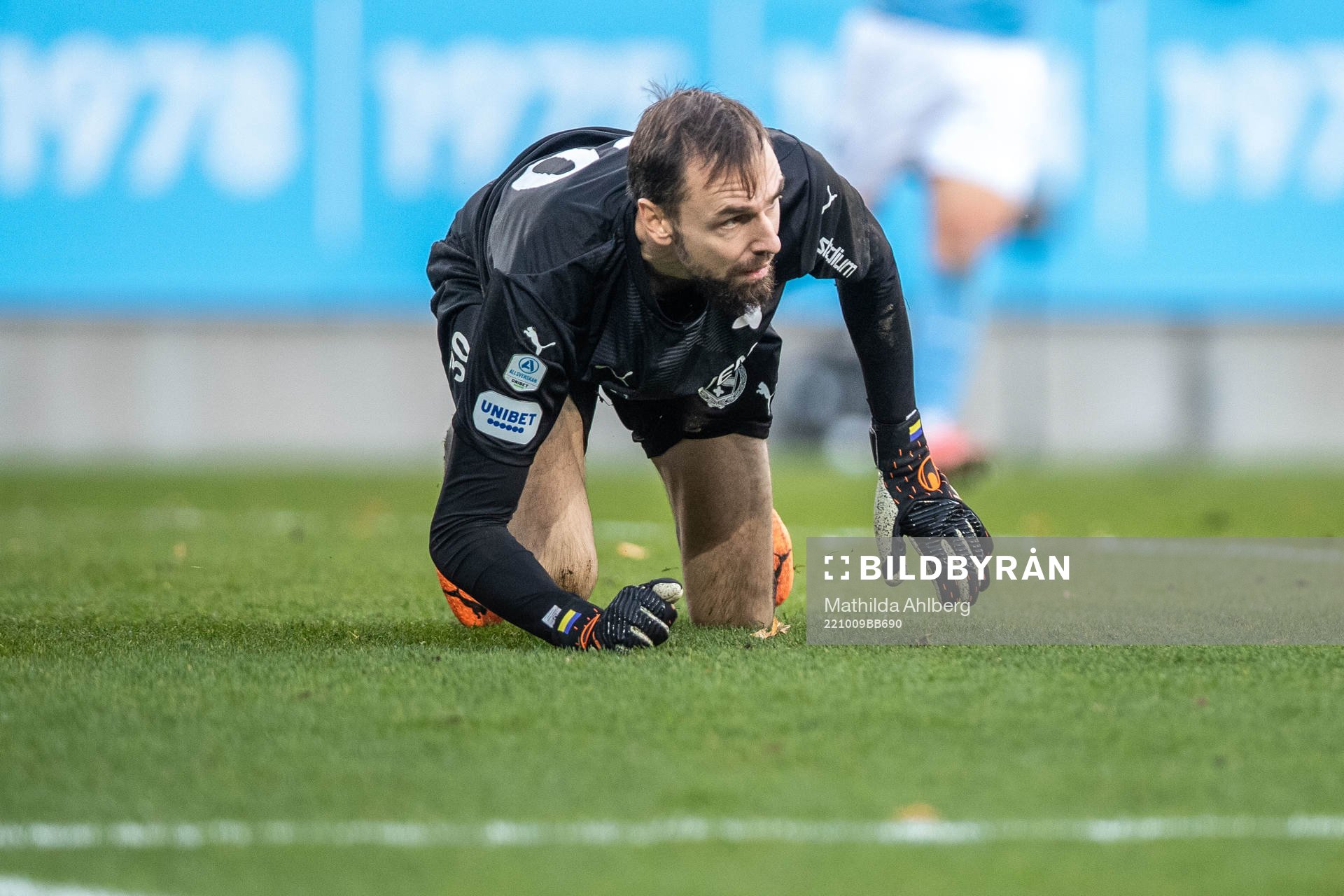 Värnamos målvakt Pilip Vaitsiakhovich