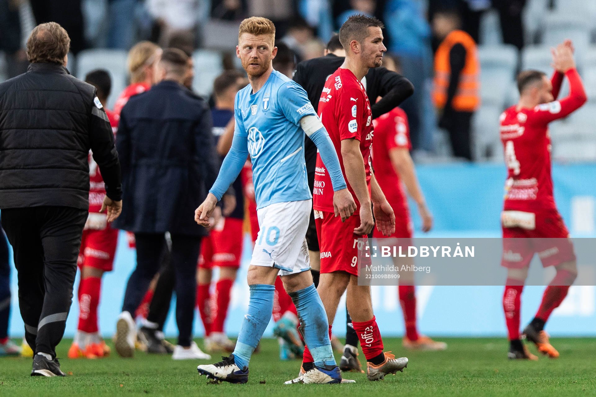 Malmö FFs Anders Christiansen deppar
