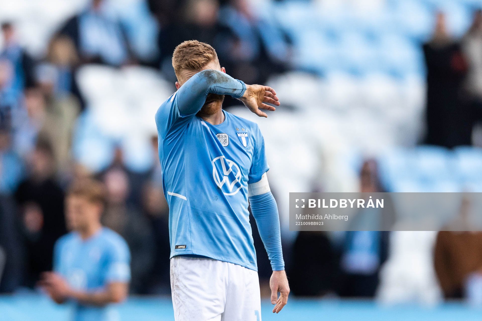 Malmö FFs Anders Christiansen deppar