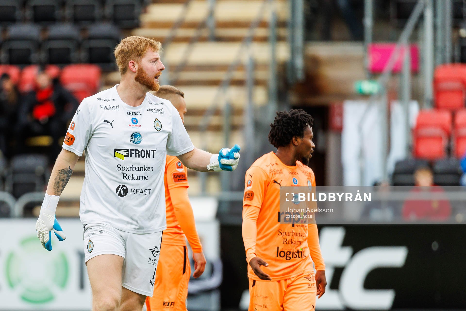 AFC Eskilstunas målvakt Nick Wolters