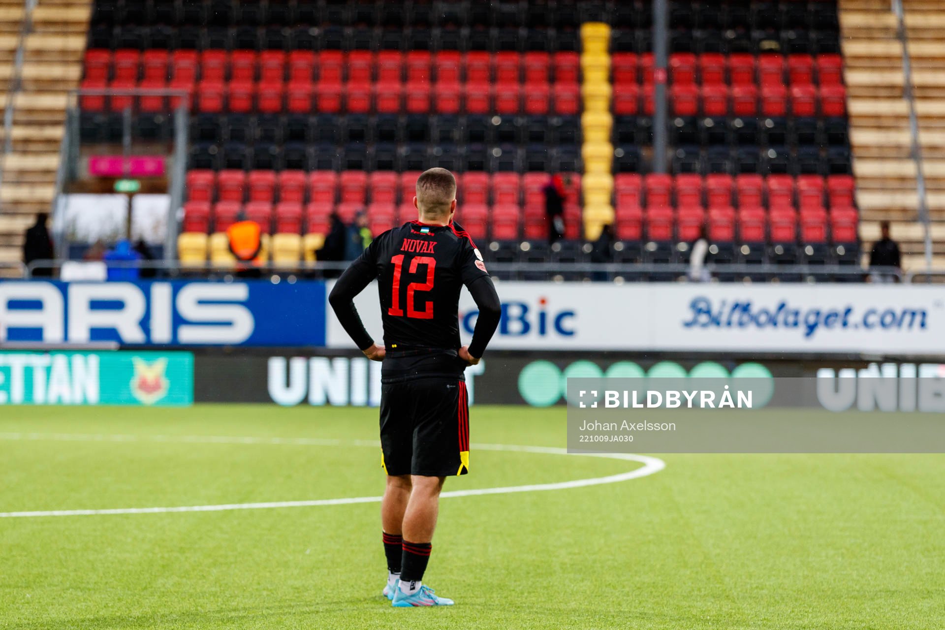 Östersunds Kristian Novak deppar