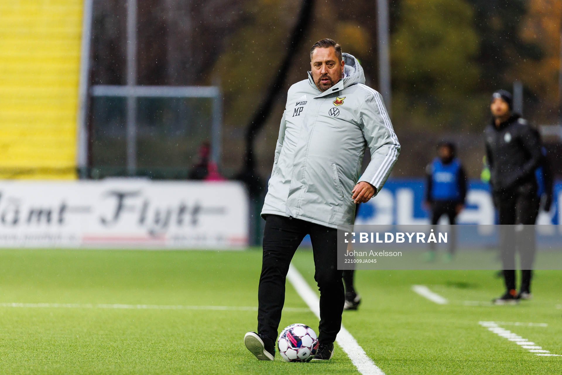 Östersunds tränare Magnus Powell