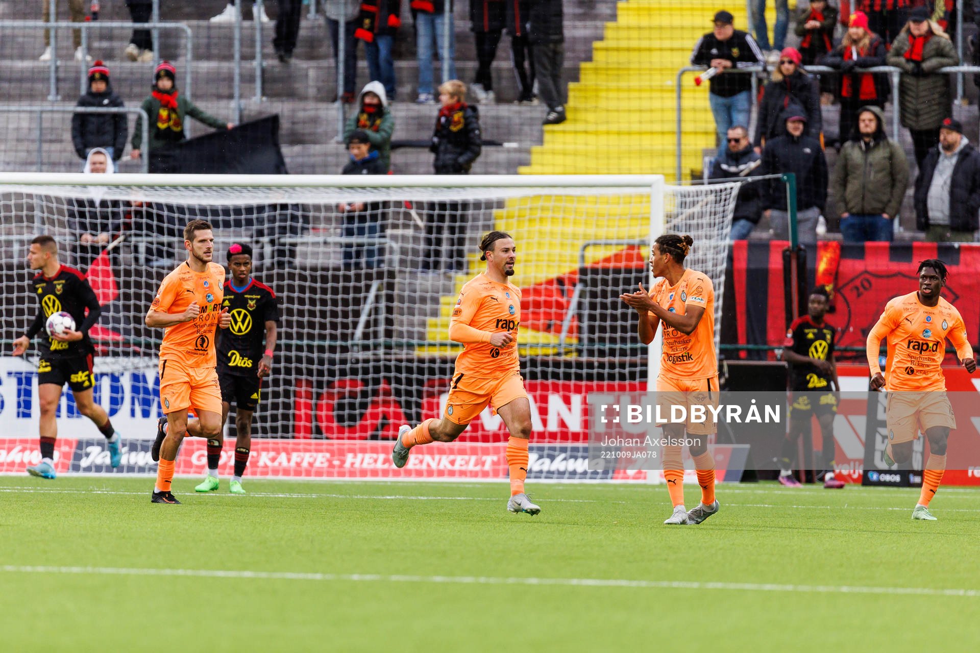 AFC Eskilstunas Abdelkarim Mammar Chaouche  jublar