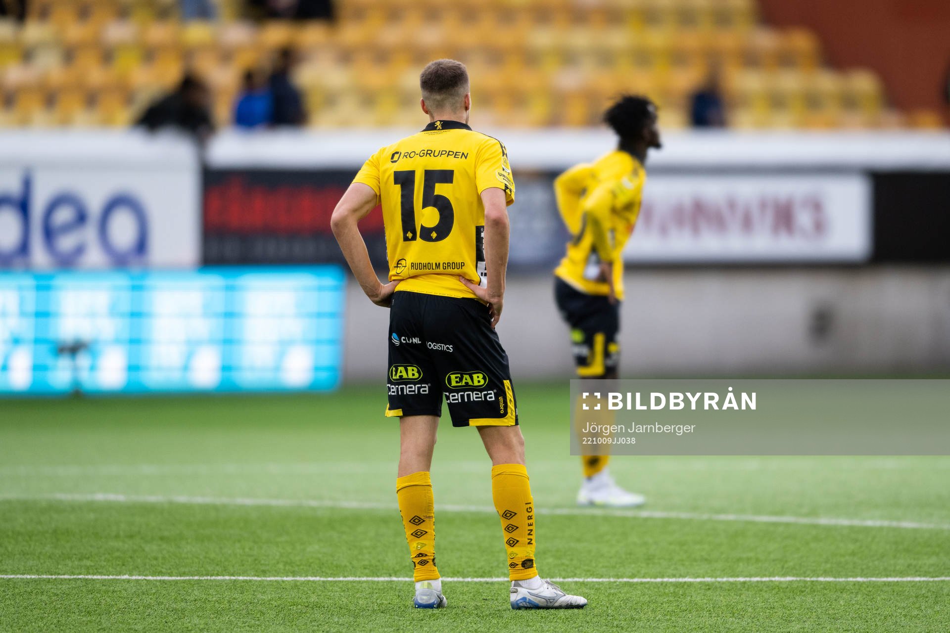 Elfsborgs Leo Väisänen och Michael Baidoo deppar