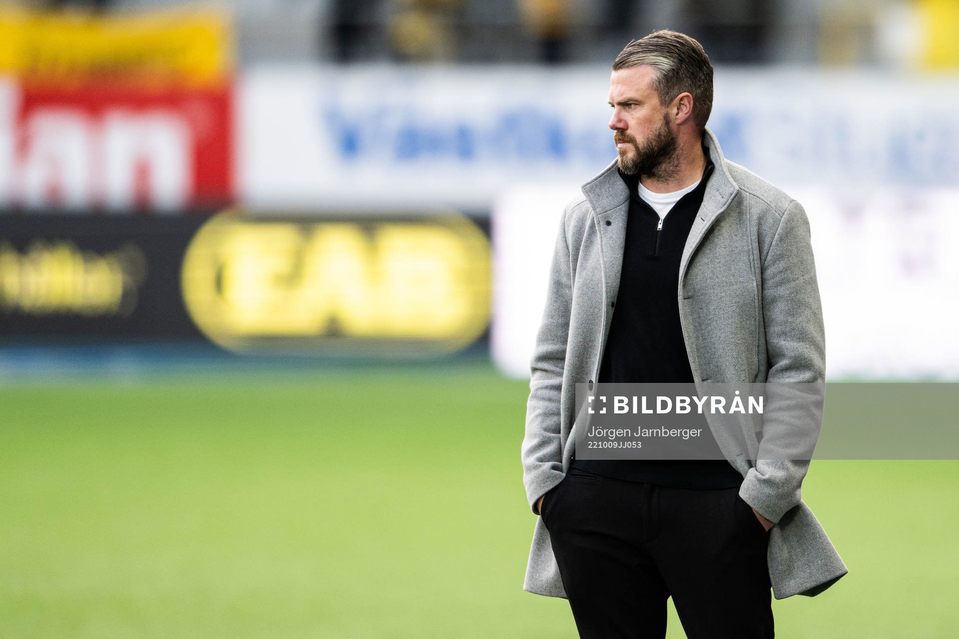 Elfsborgs manager Jimmy Thelin