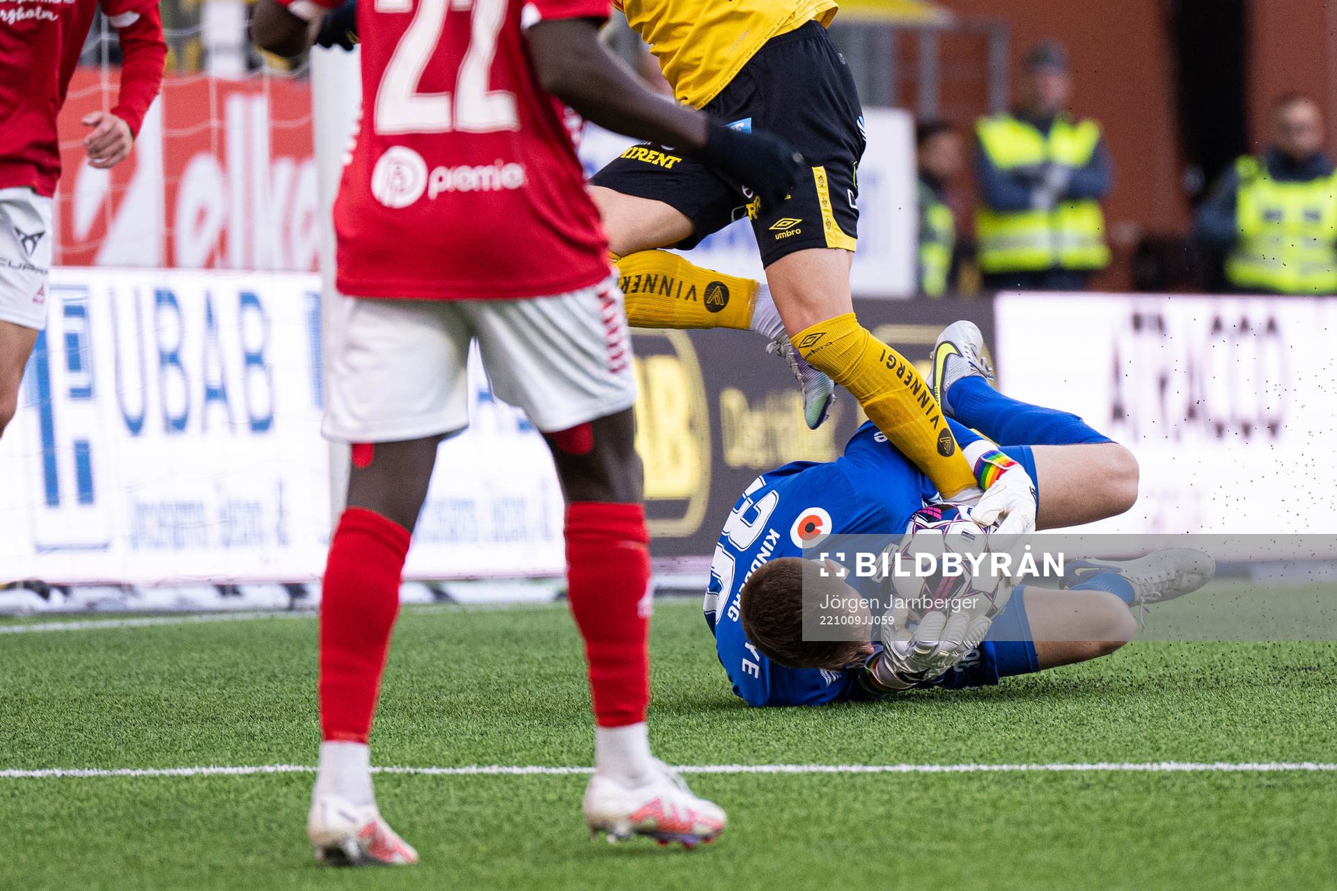 Kalmars målvakt Jakob Kindberg