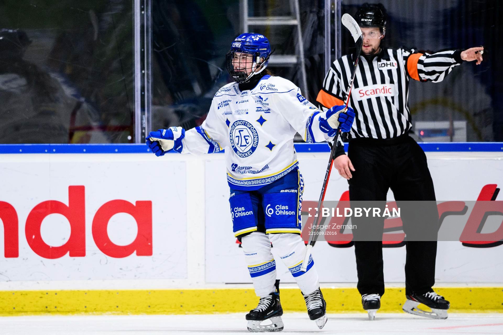Leksands Hana Haasova jublar