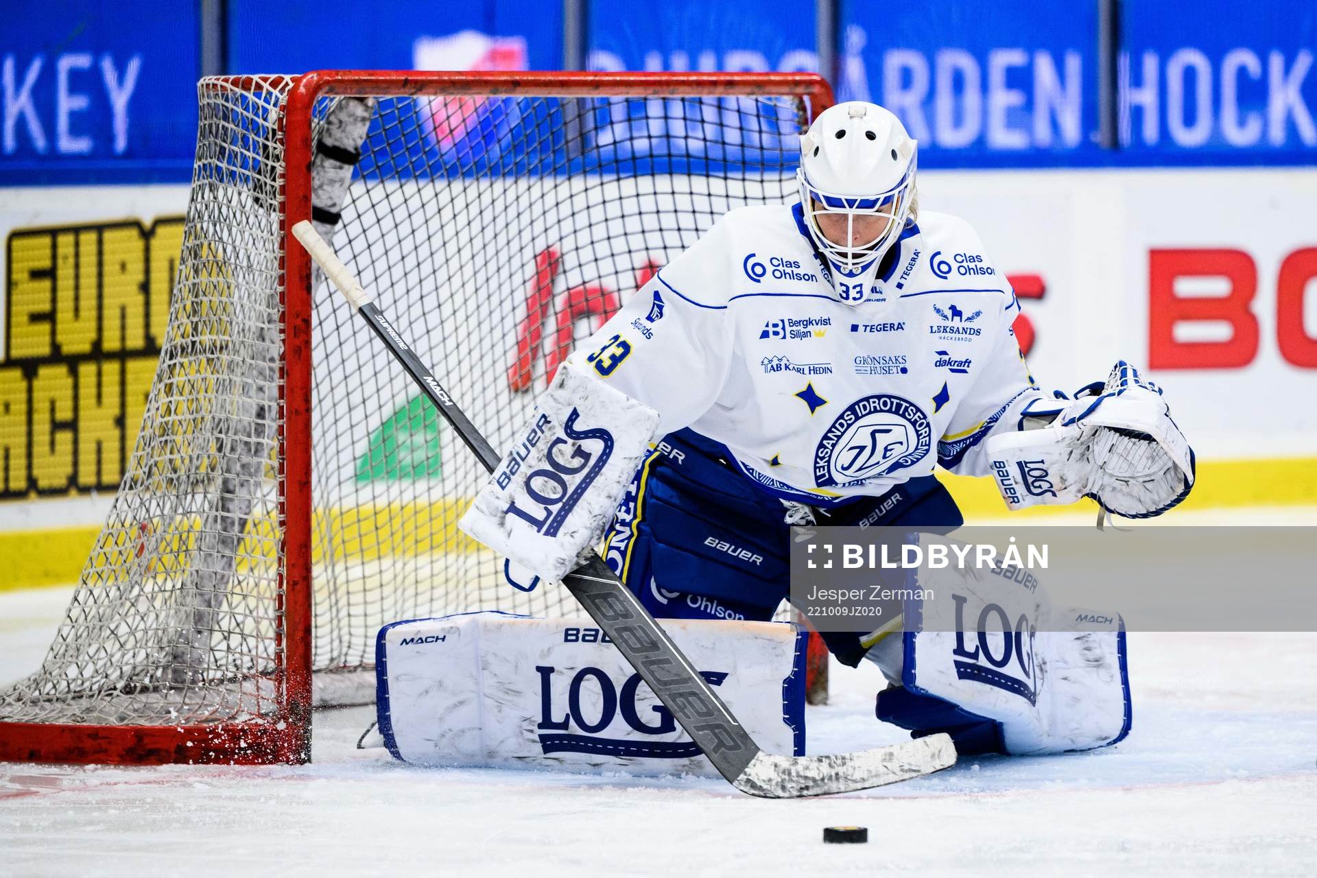 Leksands målvakt Amanda Johansson