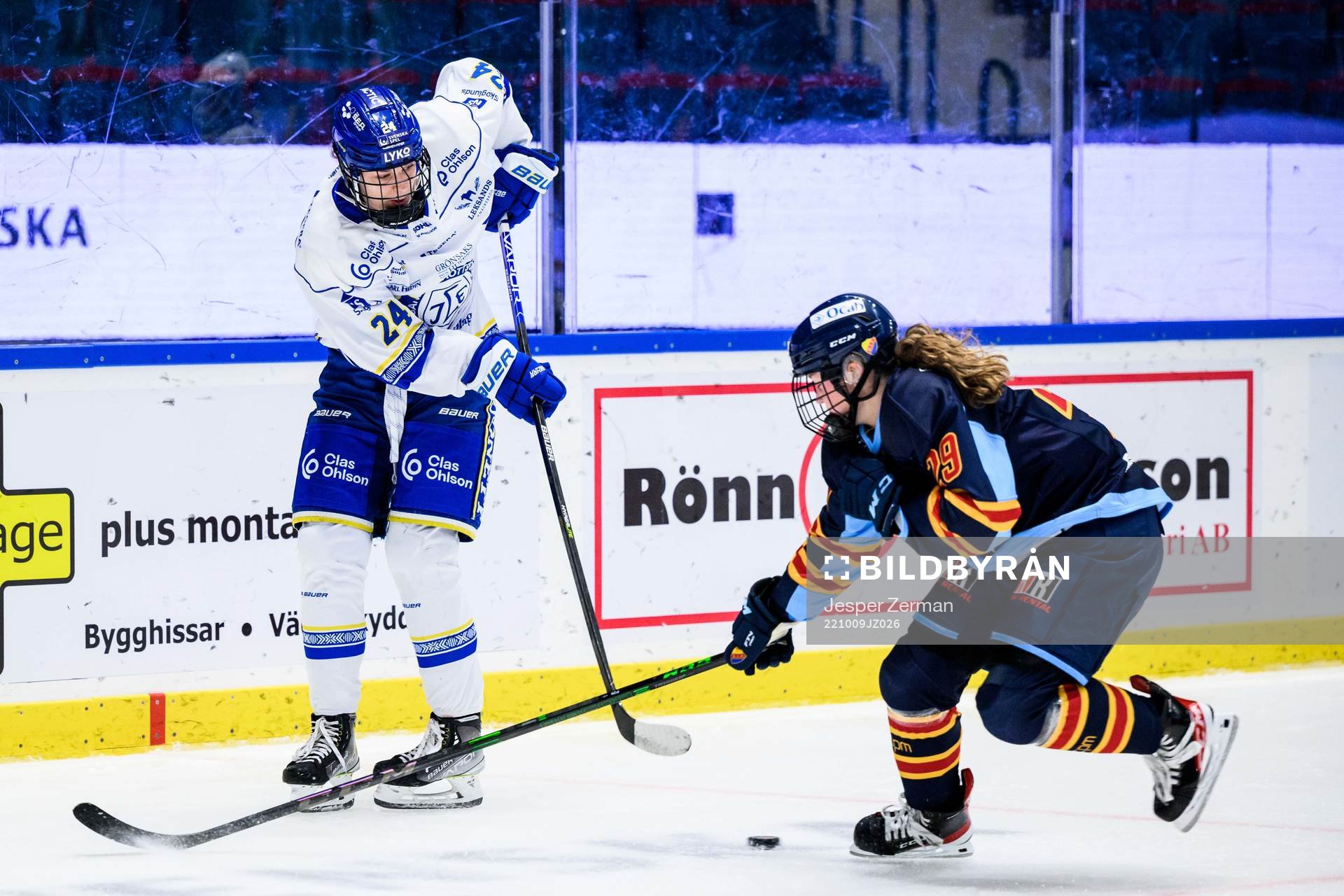 Leksands Ida Karlsson och Djurgårdens Maria Lindberg