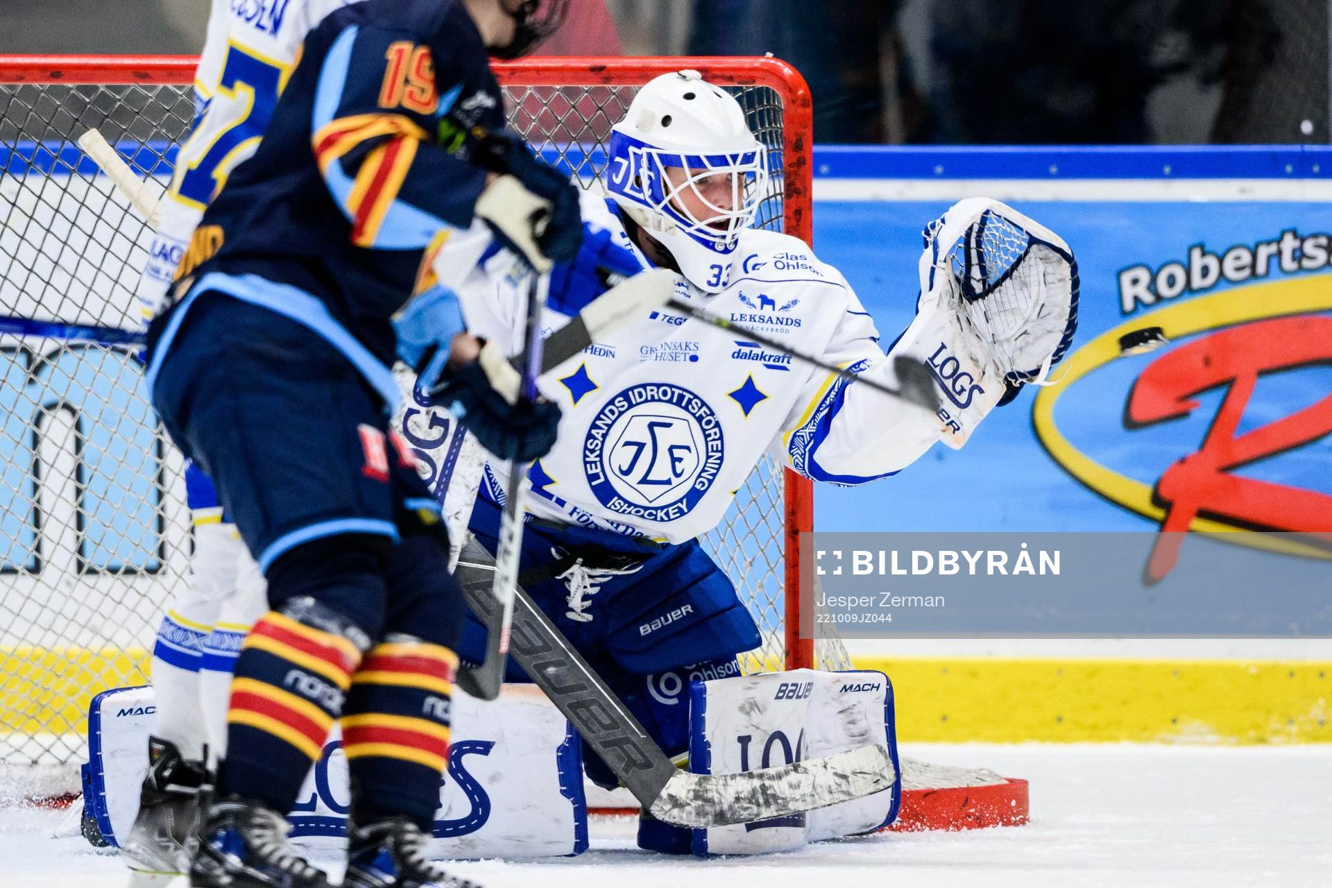 Leksands målvakt Amanda Johansson