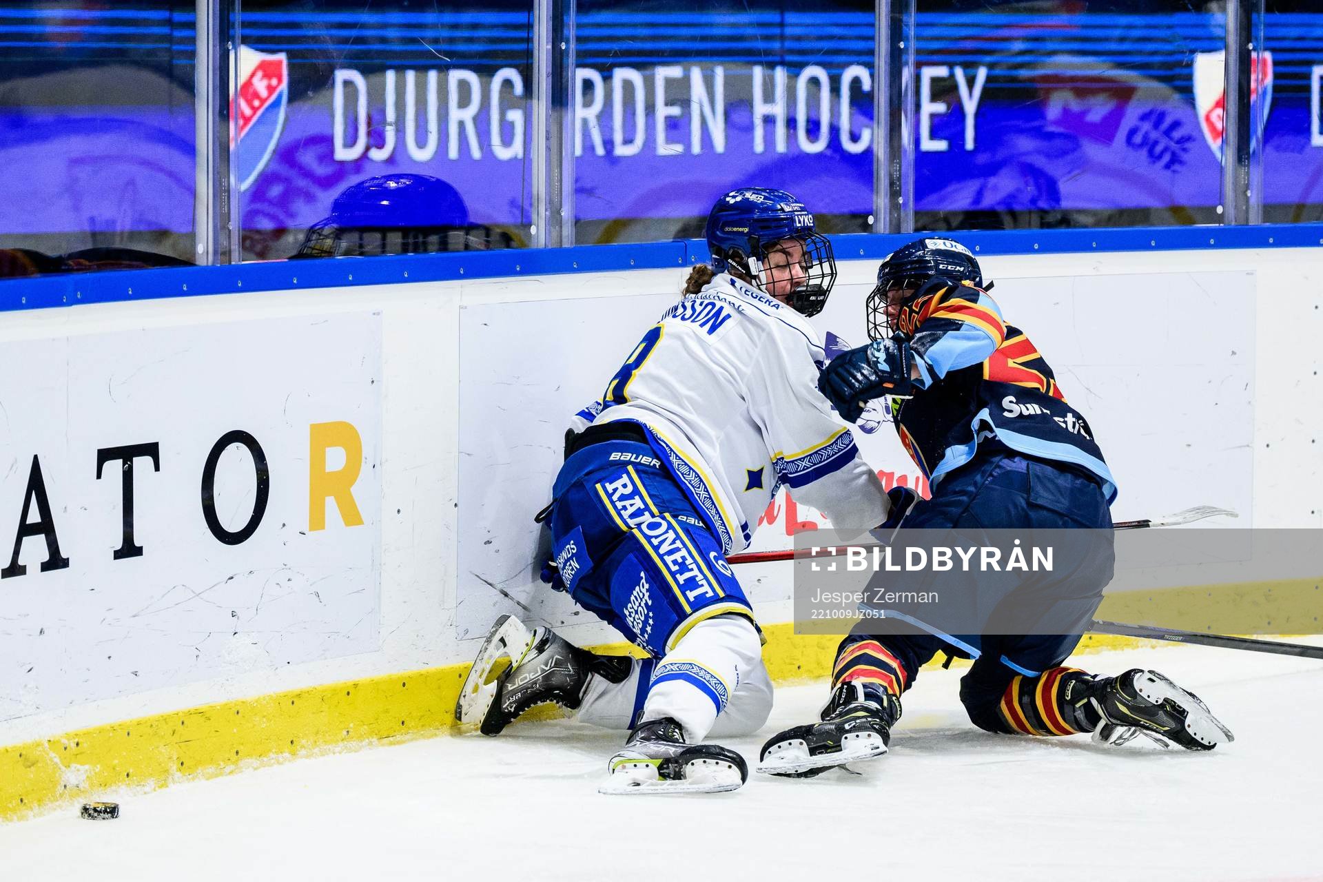 Leksands Ella Albinsson och Djurgårdens Marie Delarbre