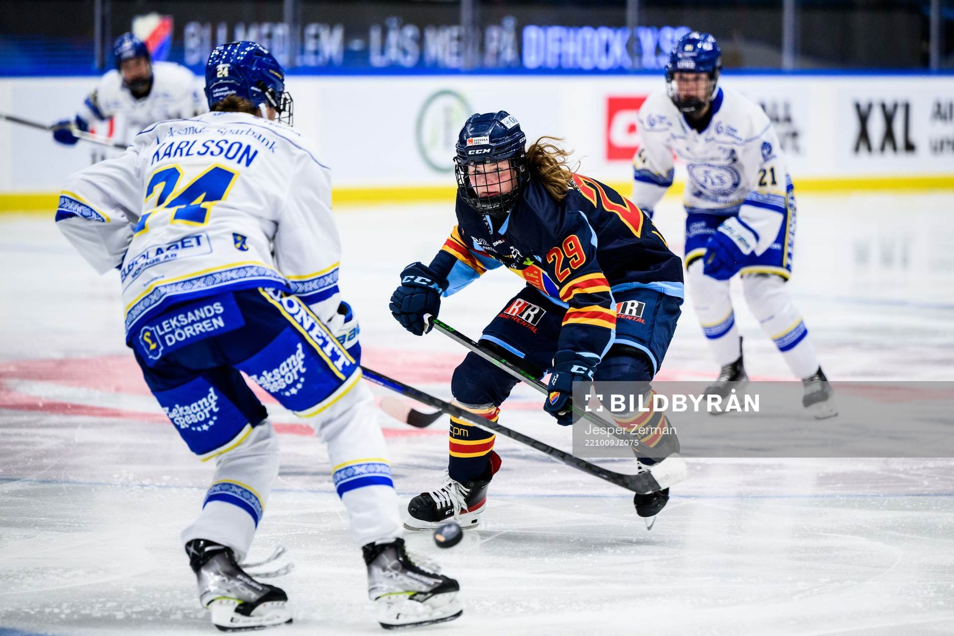 Leksands Ida Karlsson och Djurgårdens Maria Lindberg