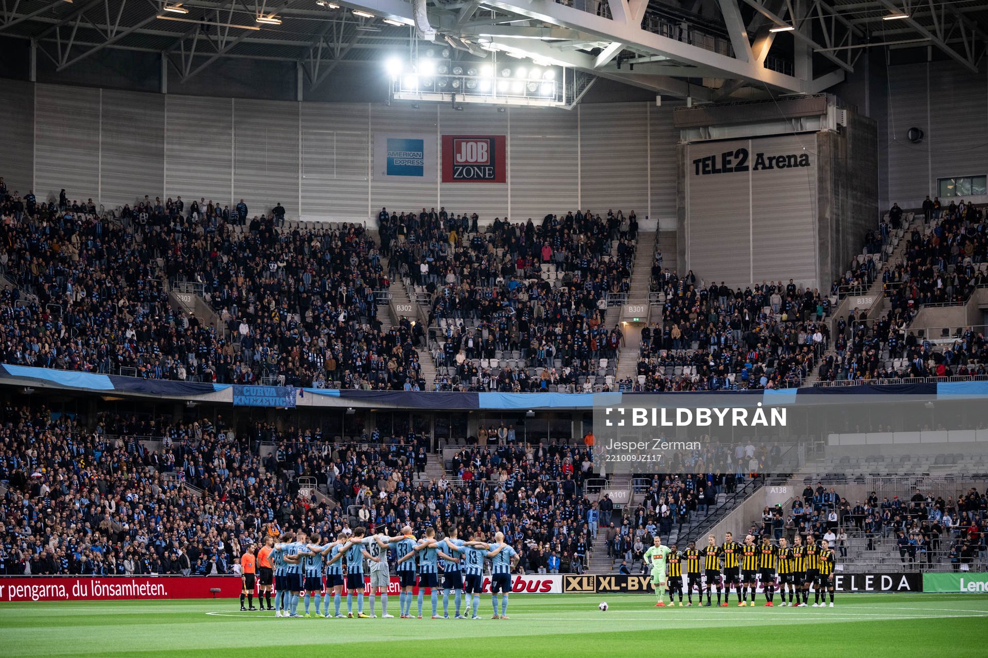 Djurgårdens och Häckens spelare