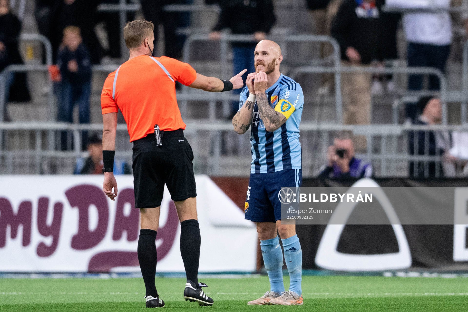 Djurgårdens Magnus Eriksson deppar
